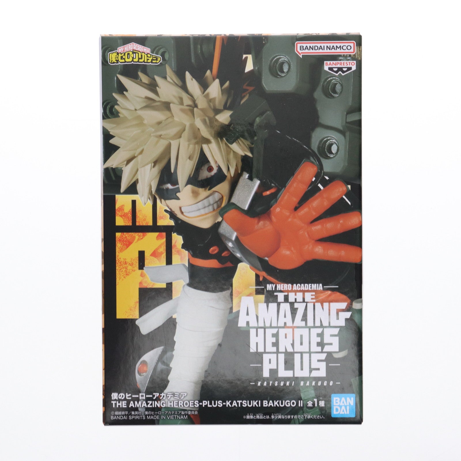 【中古即納】[FIG] 爆豪勝己(ばくごうかつき) 僕のヒーローアカデミア THE AMAZING HEROES-PLUS-KATSUKI BAKUGO II フィギュア プライズ(2711055) バンプレスト(20241206)