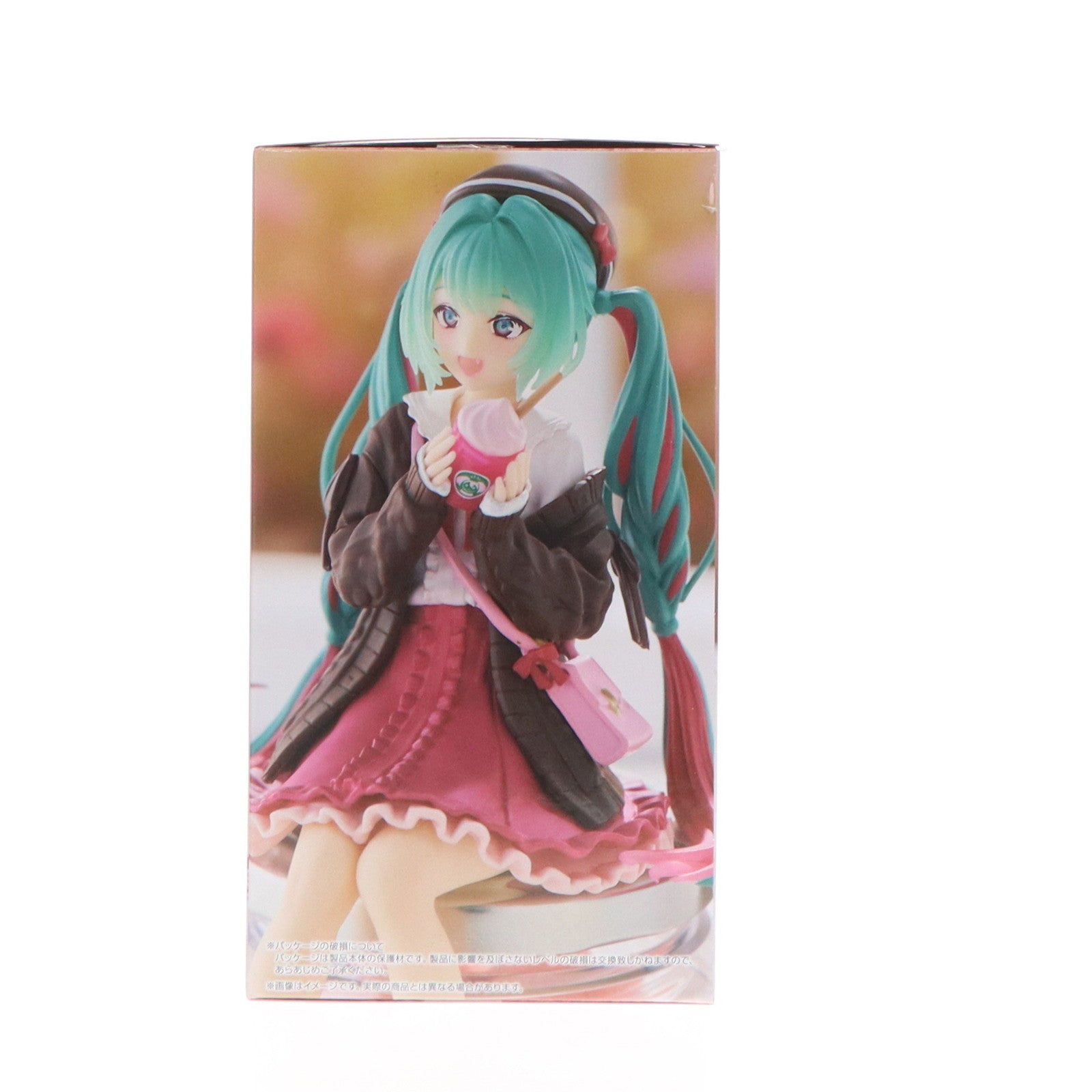 【中古即納】[FIG] 初音ミク VOCALOID(ボーカロイド) ぬーどるストッパーフィギュア-オータムデート・ピンクver.- プライズ(AMU-PRZ17295) フリュー(20240920)