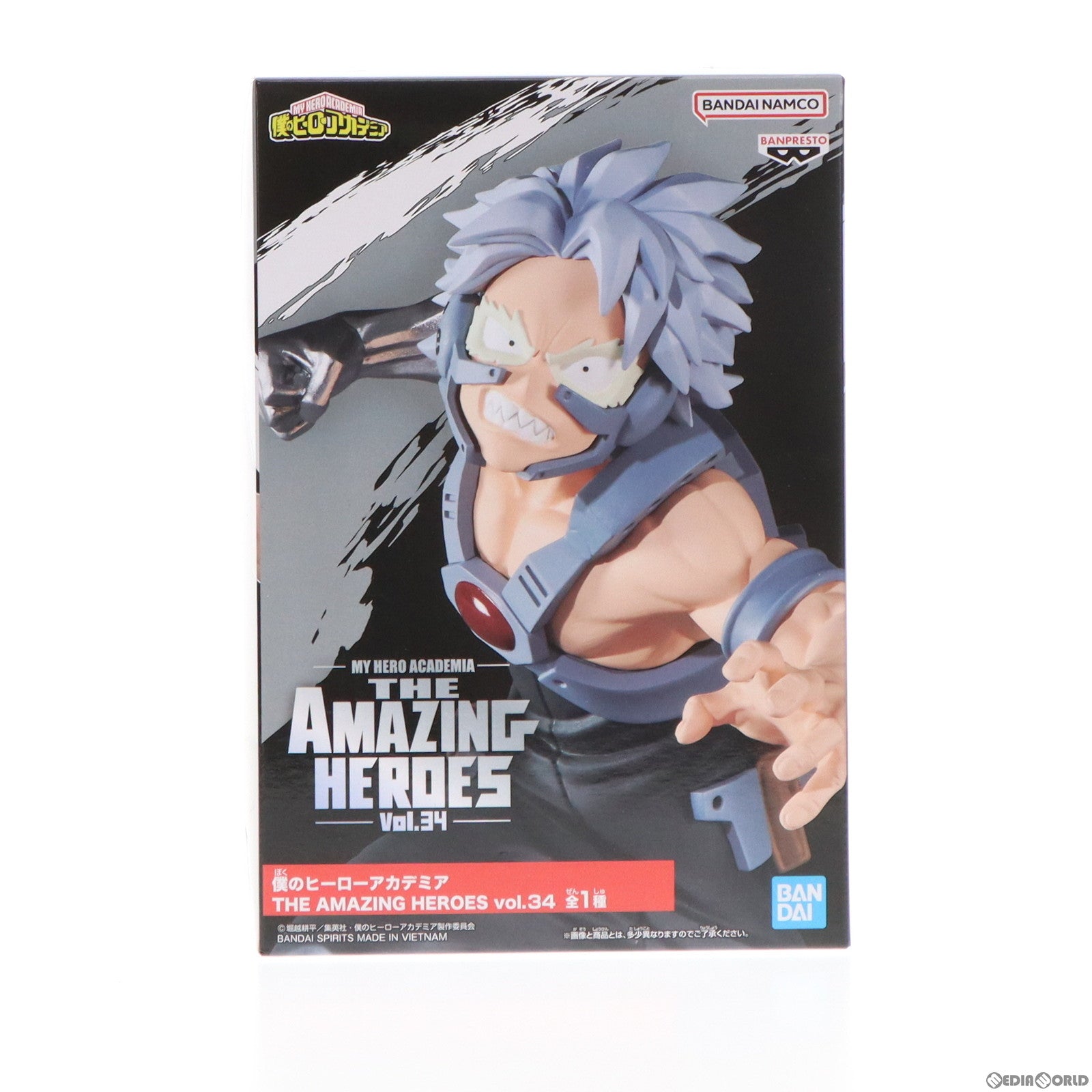 【中古即納】[FIG] 鉄哲徹鐵(てつてつてつてつ) 僕のヒーローアカデミア THE AMAZING HEROES vol.34 フィギュア プライズ(2650321) バンプレスト(20230710)