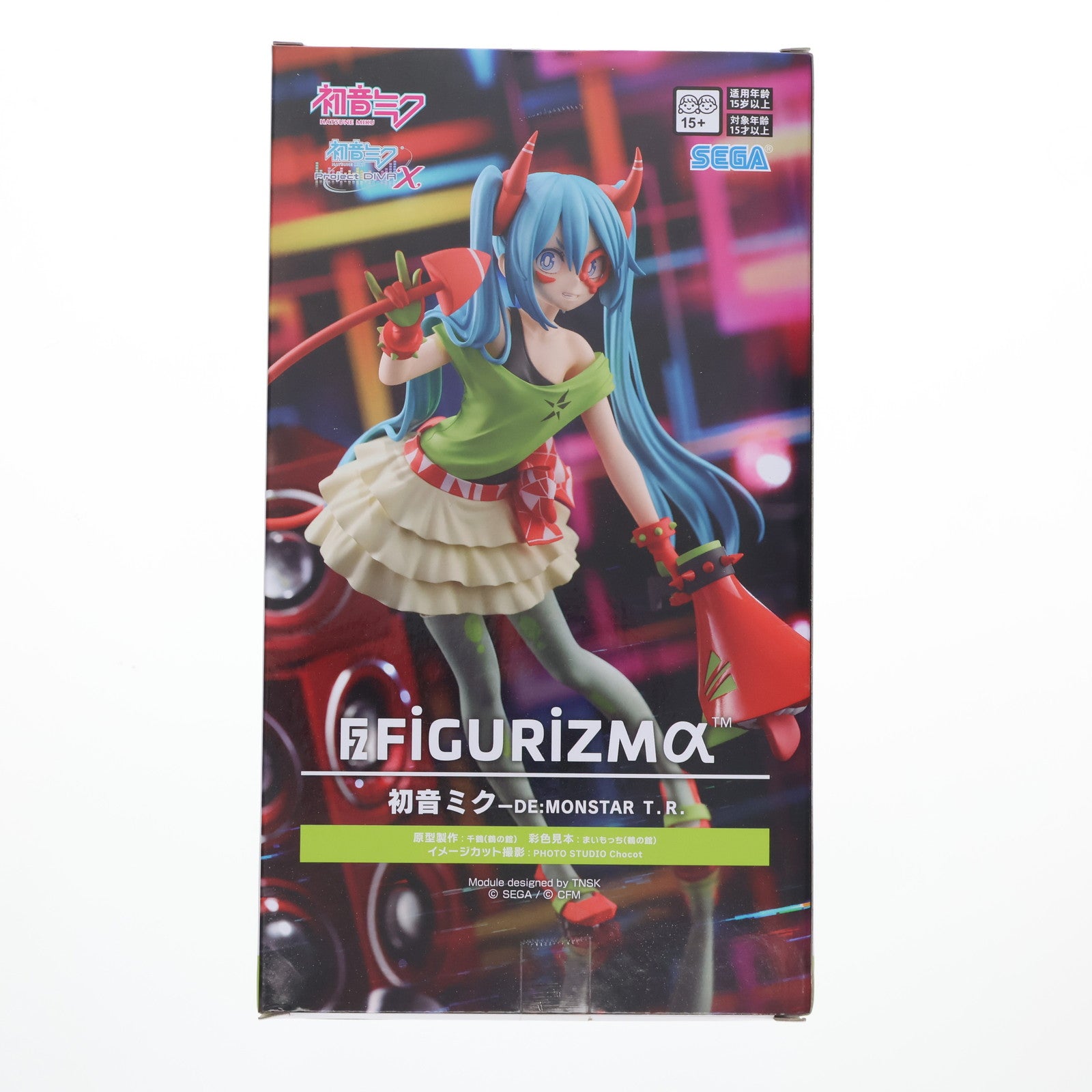 【中古即納】[FIG] 初音ミク 初音ミク -Project DIVA- X FIGURIZMα『初音ミク-DE:MONSTAR T.R.』 フィギュア プライズ(1112026) セガ(20240930)