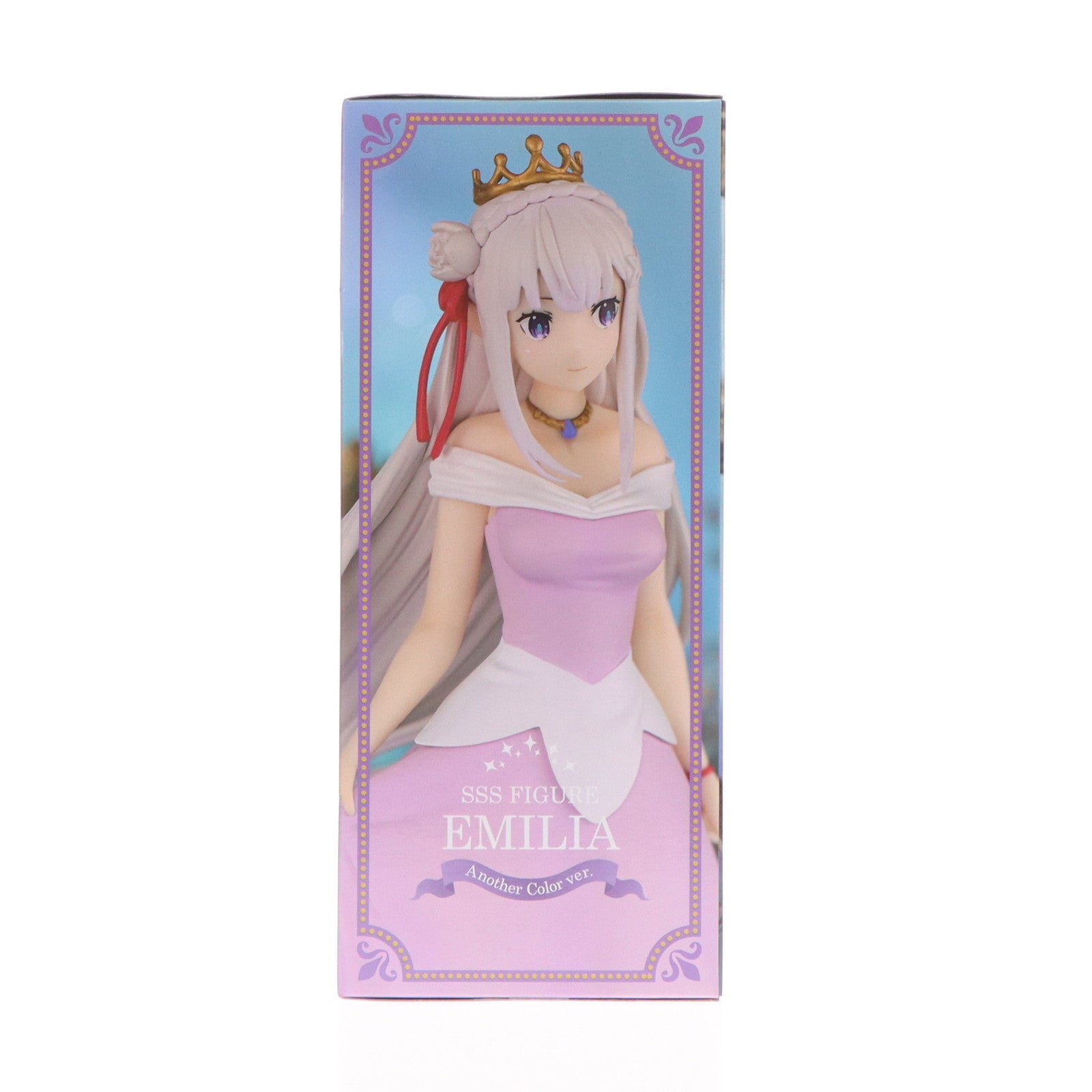 【中古即納】[FIG] ラウンドワン限定 エミリア Re:ゼロから始める異世界生活 SSSフィギュア-童話シリーズ・エミリア・眠り姫 アナザーカラーver.- プライズ(AMU-PRZ18190) フリュー(20240713)