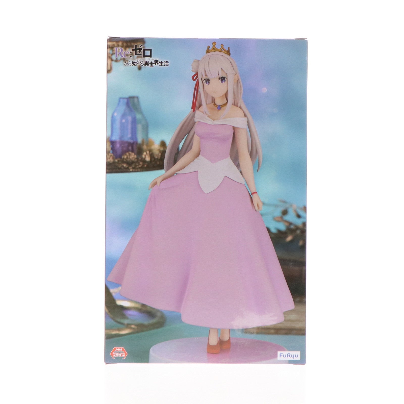 【中古即納】[FIG] ラウンドワン限定 エミリア Re:ゼロから始める異世界生活 SSSフィギュア-童話シリーズ・エミリア・眠り姫 アナザーカラーver.- プライズ(AMU-PRZ18190) フリュー(20240713)