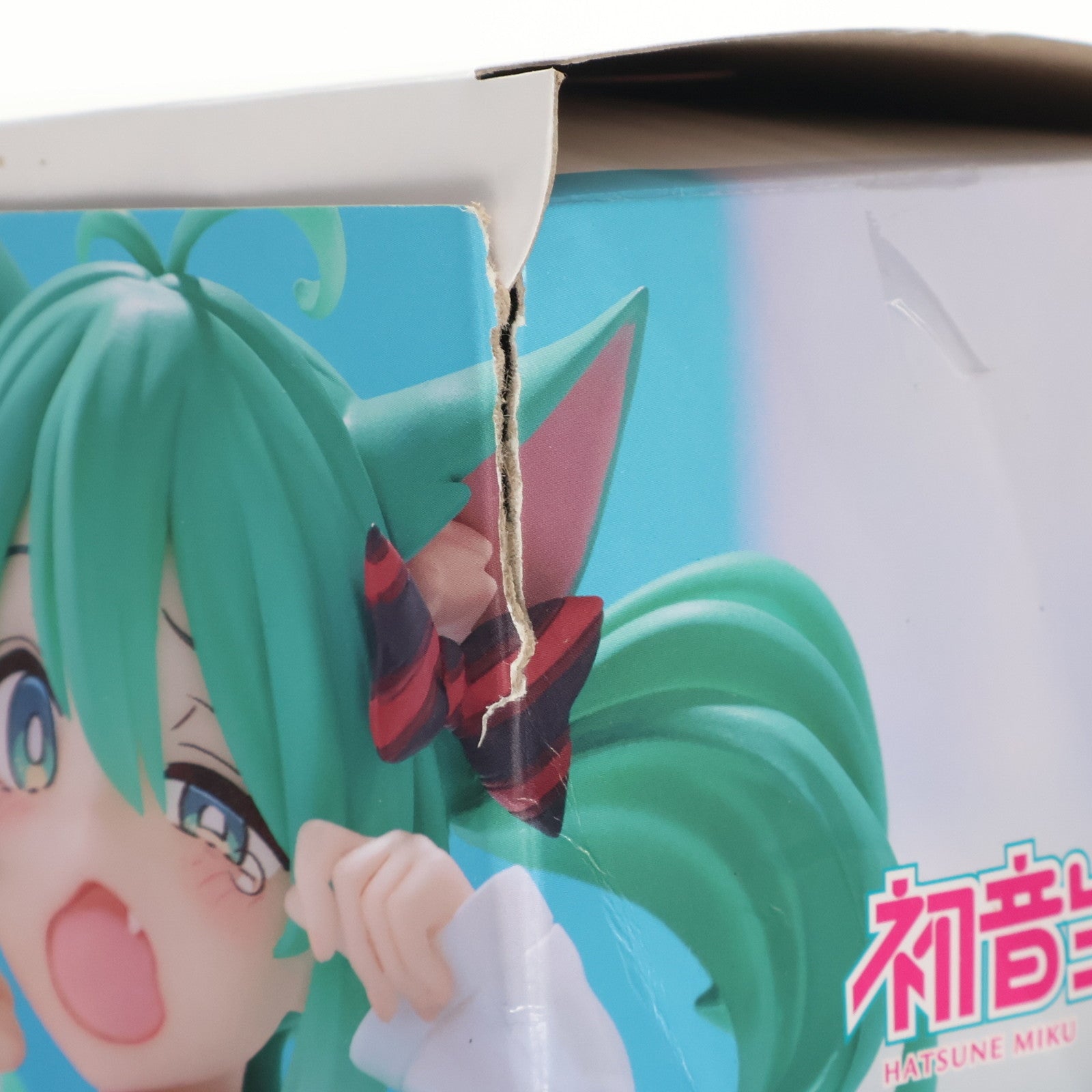 【中古即納】[FIG] 初音ミク キャラクター・ボーカル・シリーズ01 初音ミク Desktop Cute フィギュア ～猫耳Tシャツver.～ プライズ(451780000) タイトー(20240831)