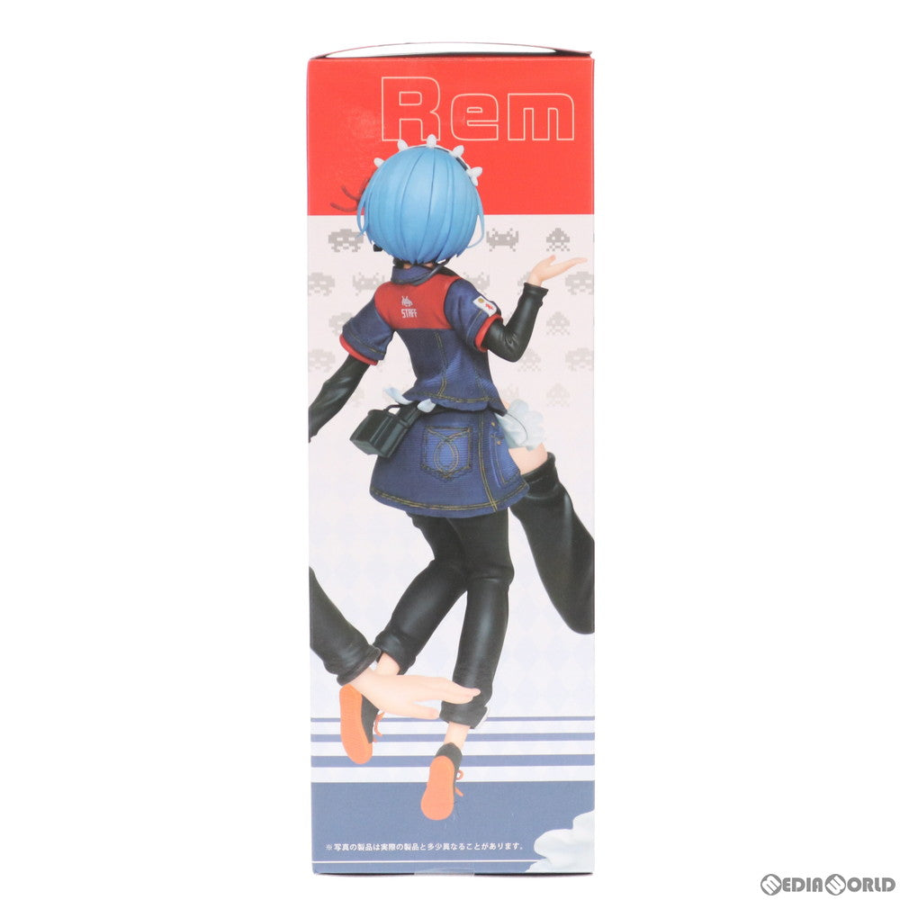【中古即納】[FIG] レム Re:ゼロから始める異世界生活 Corefulフィギュア ～タイトー制服ver.～ プライズ タイトー(20201230)