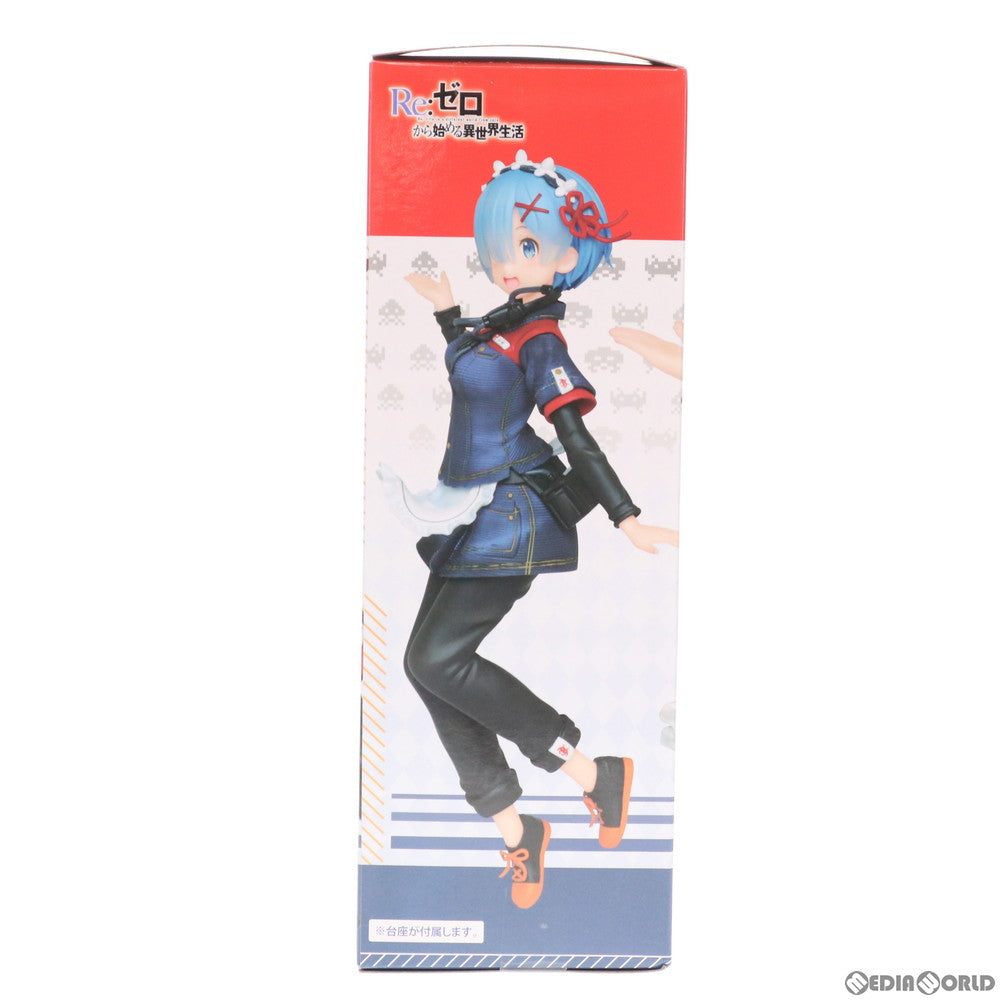 【中古即納】[FIG] レム Re:ゼロから始める異世界生活 Corefulフィギュア ～タイトー制服ver.～ プライズ タイトー(20201230)