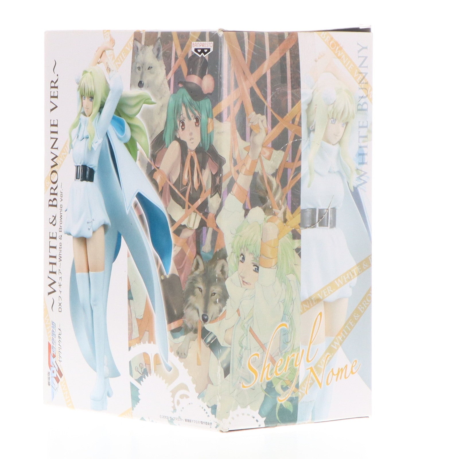【中古即納】[FIG] シェリル・ノーム 劇場版マクロスF～イツワリノウタヒメ～ DXフィギュア～White&Brownie ver.～ プライズ(47865) バンプレスト(20120510)