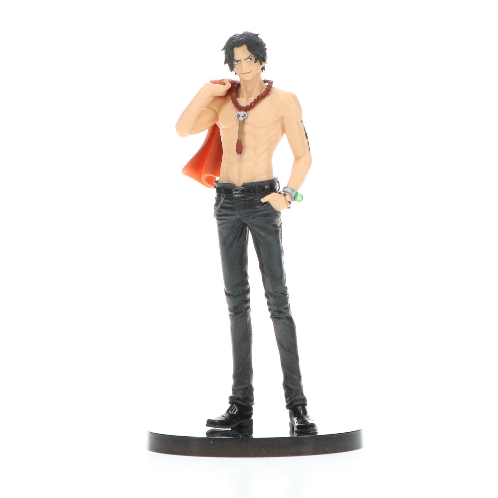 【中古即納】[FIG] ポートガス・D・エース(オレンジ) ONE PIECE(ワンピース) JEANS FREAK vol.12 フィギュア プライズ(36449) バンプレスト(20160614)