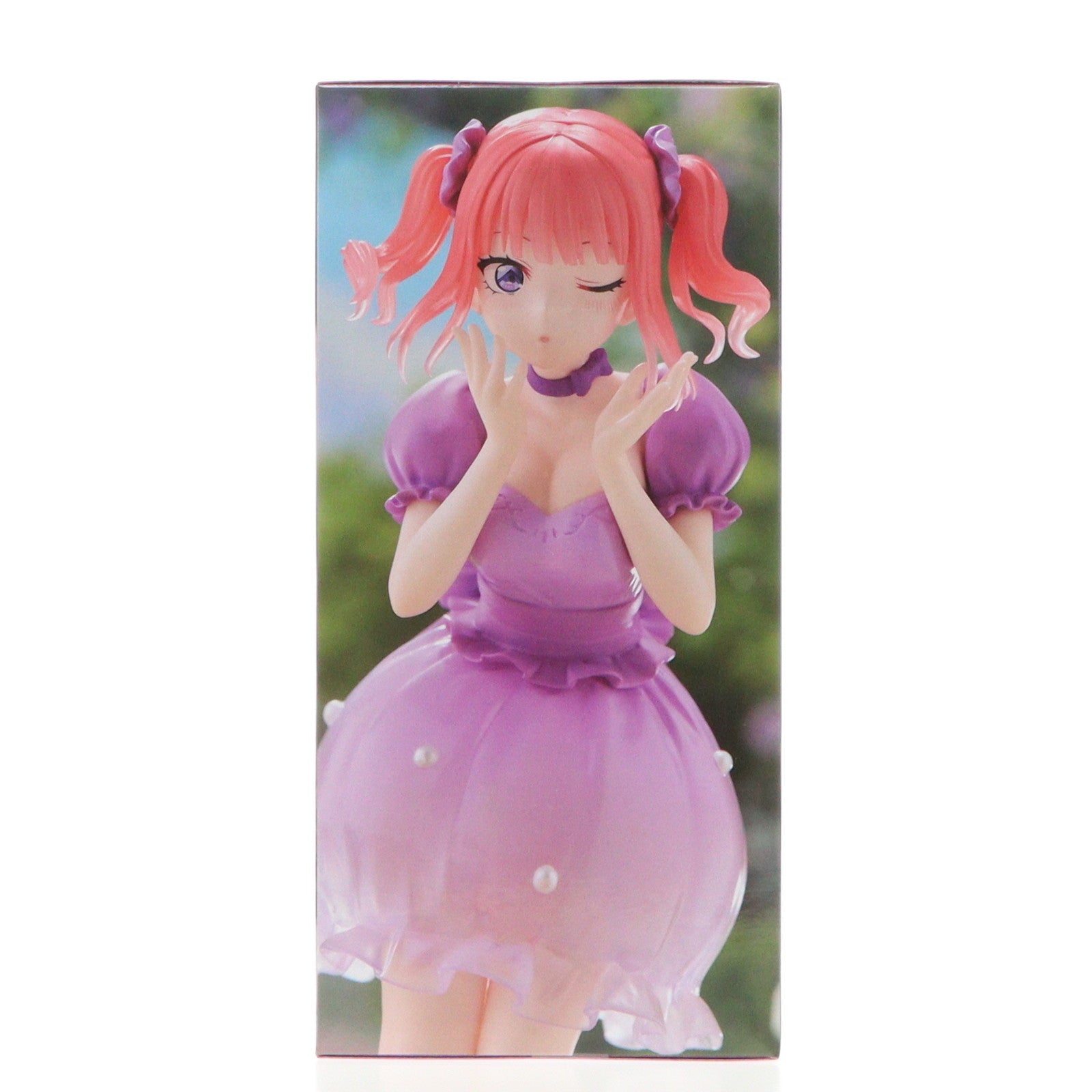 【中古即納】[FIG] 中野二乃(なかのにの) 五等分の花嫁∽ Trio-Try-iT Figure-中野二乃・パステルドレス- フィギュア プライズ(AMU-PRZ17663) フリュー(20241220)