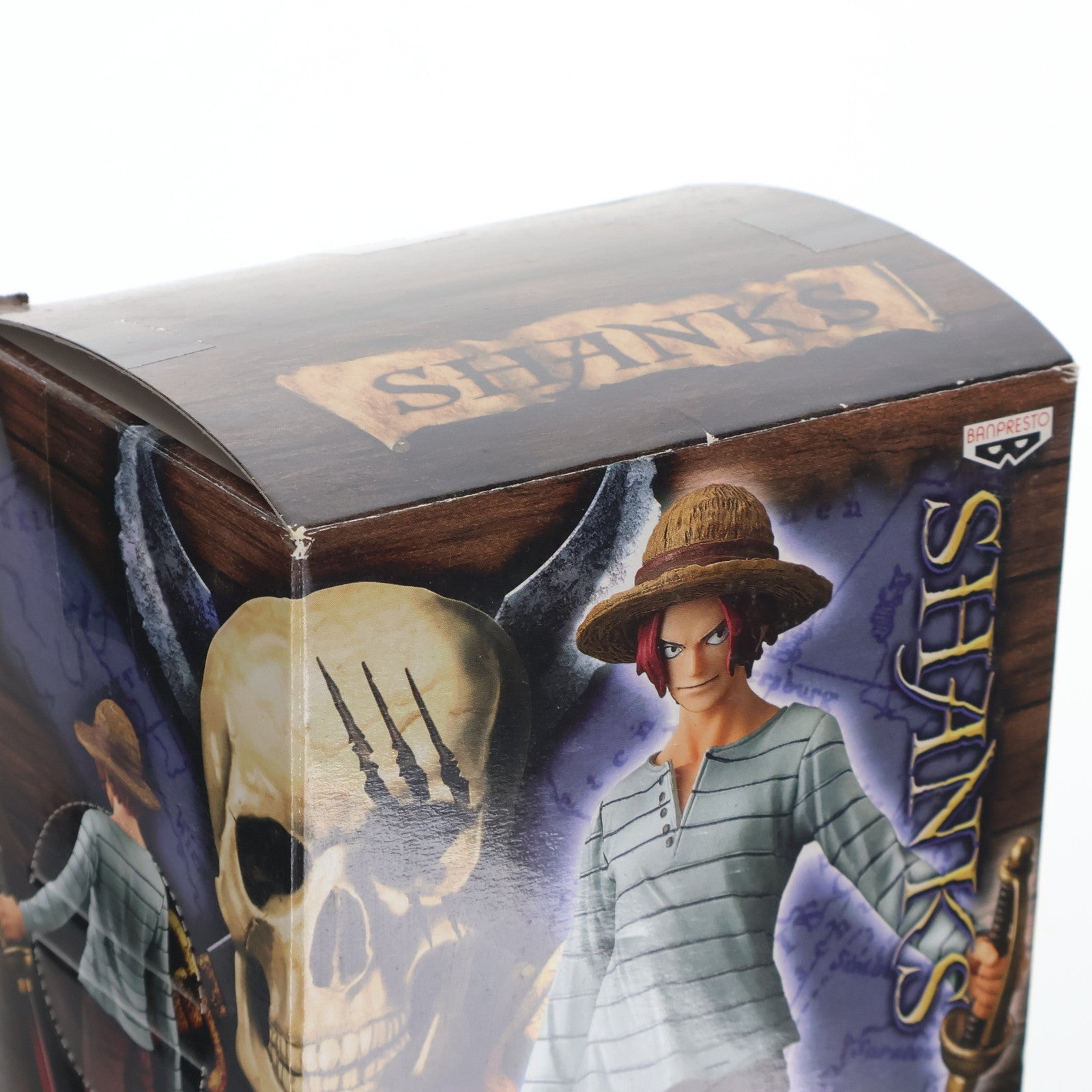 【中古即納】[FIG] シャンクス ワンピース DXフィギュア～THE GRANDLINE MEN～vol.0 ONE PIECE プライズ(47914) バンプレスト(20120630)