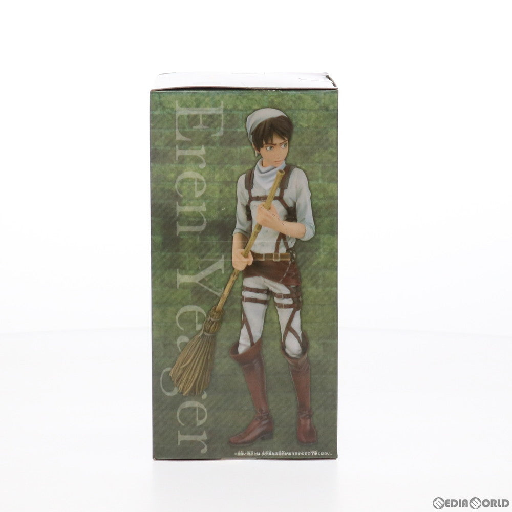 【中古即納】[FIG] エレン・イェーガー 進撃の巨人 DXF お掃除エレン フィギュア プライズ(49285) バンプレスト(20141130)