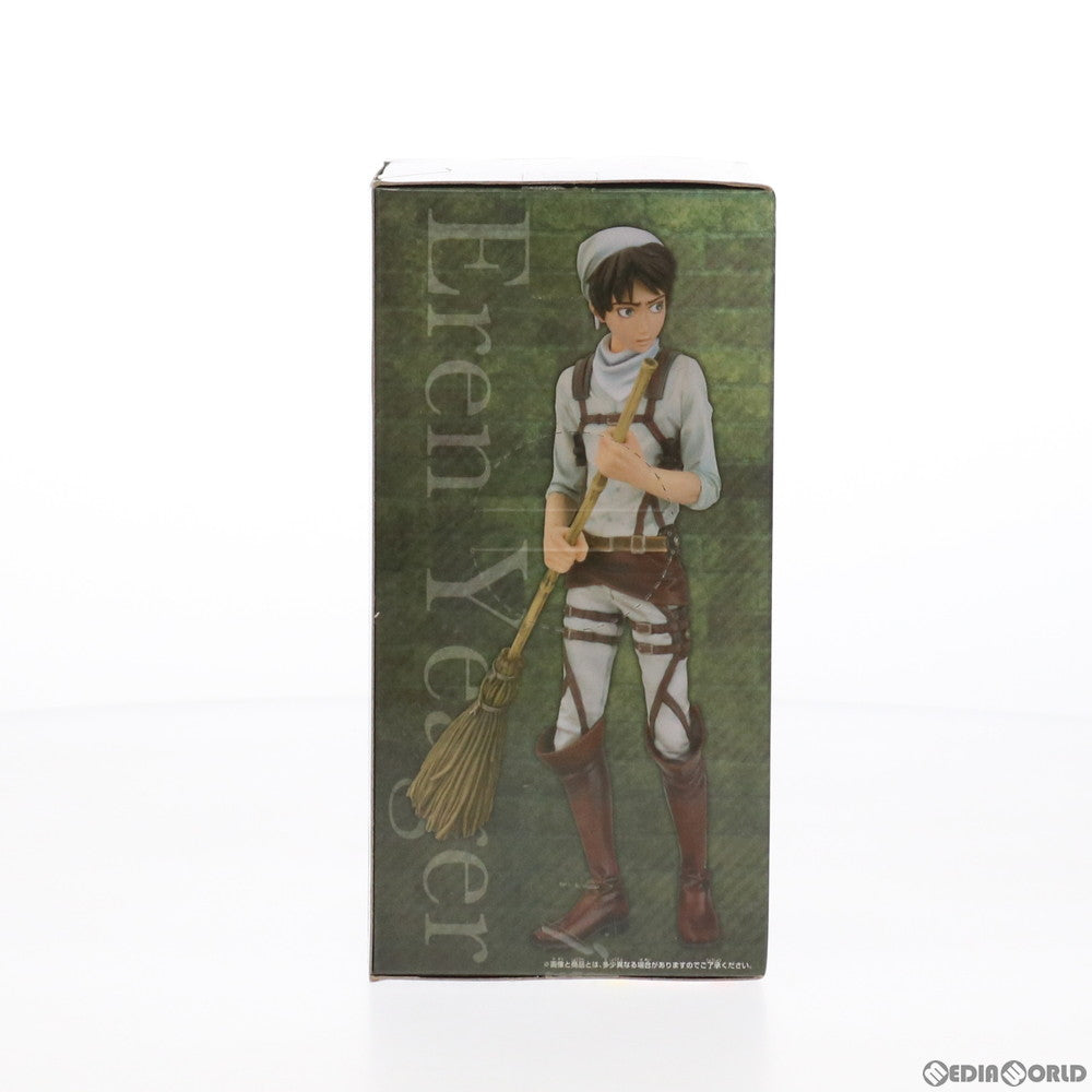 【中古即納】[FIG] エレン・イェーガー 進撃の巨人 DXF お掃除エレン フィギュア プライズ(49285) バンプレスト(20141130)