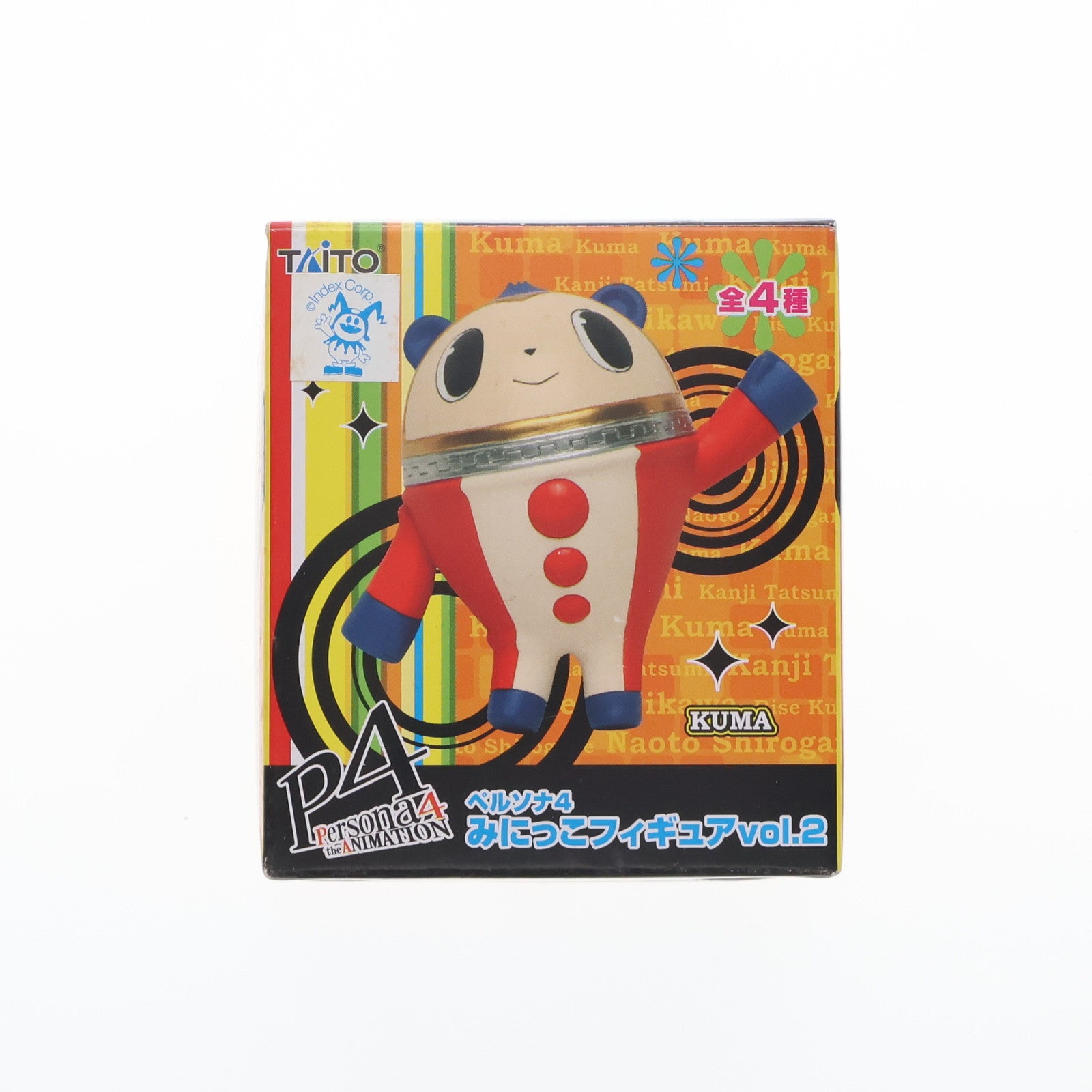 【中古即納】[FIG] クマ ペルソナ4 みにっこフィギュアvol.2 プライズ タイトー(20121220)