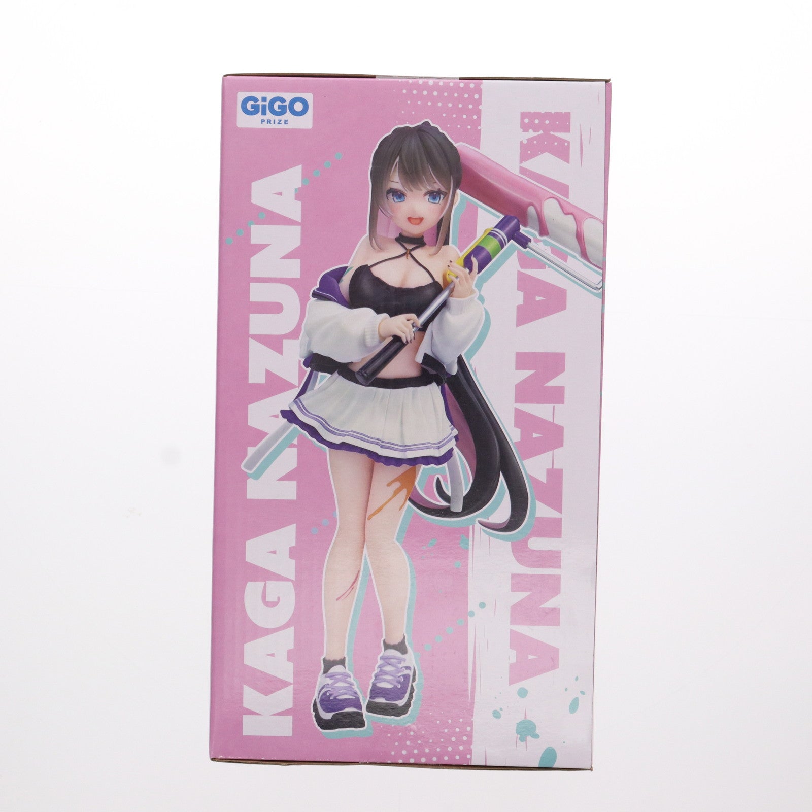 【中古即納】[FIG] GiGO限定 花芽なずな(かがなずな) ぶいすぽっ!スケールフィギュア -Play with paint- vol.1 プライズ タイトー(20240831)