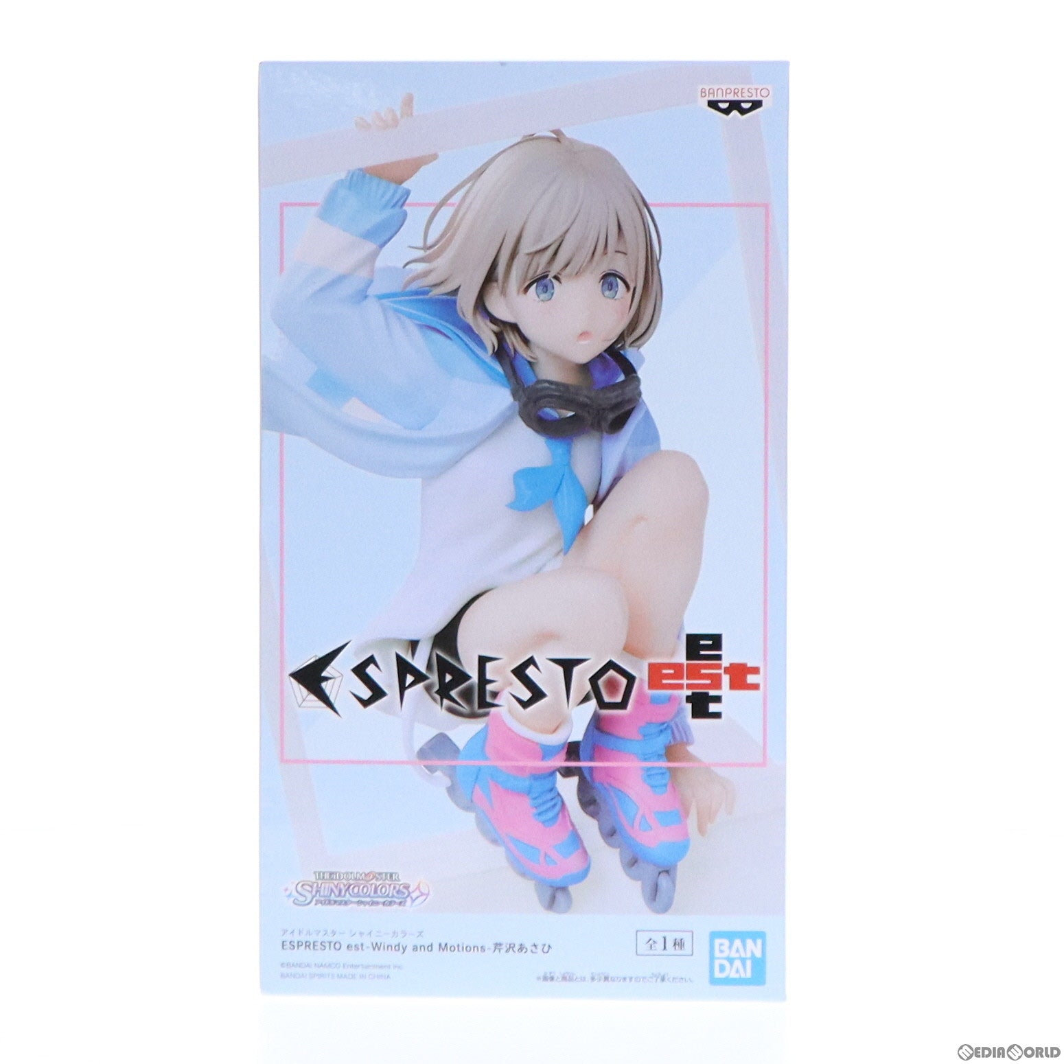 【中古即納】[FIG] 芹沢あさひ(せりざわあさひ) ESPRESTO est-Windy and Motions-芹沢あさひ アイドルマスター シャイニーカラーズ フィギュア プライズ(2568998) バンプレスト(20220430)