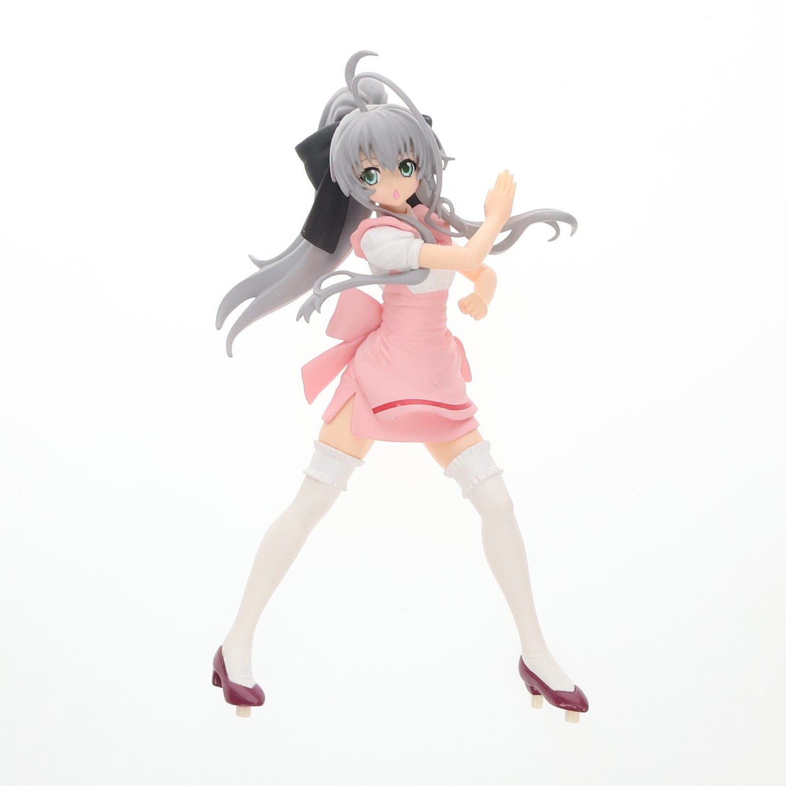 【中古即納】[FIG] ニャル子 ピンクメイドVer. 這いよれ!ニャル子さんW プレミアムフィギュア プライズ(26144) セガ(20140220)