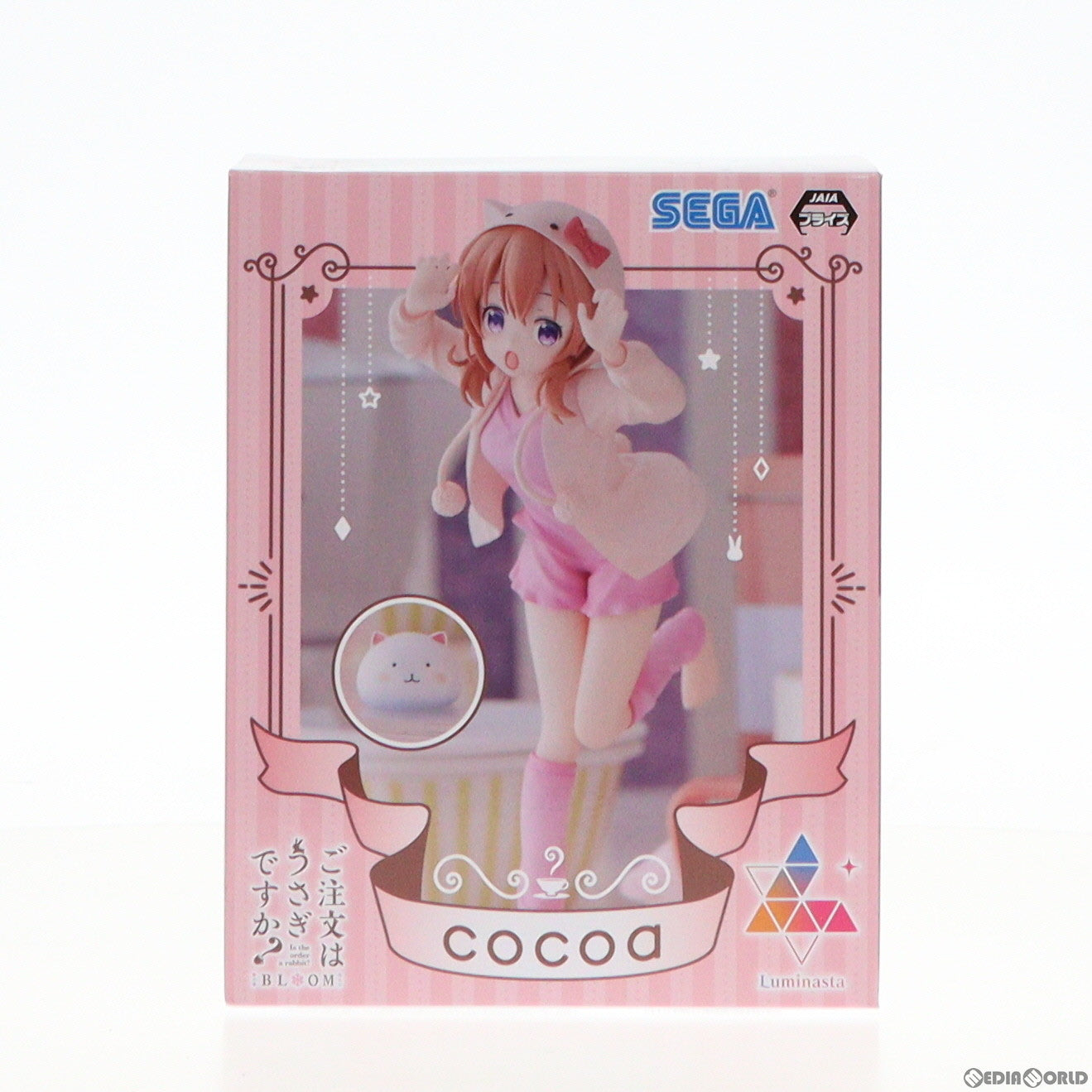 【中古即納】[FIG] ココア ご注文はうさぎですか～ BLOOM(ブルーム) Luminasta『ココア』 フィギュア プライズ(1103722) セガ(20231031)