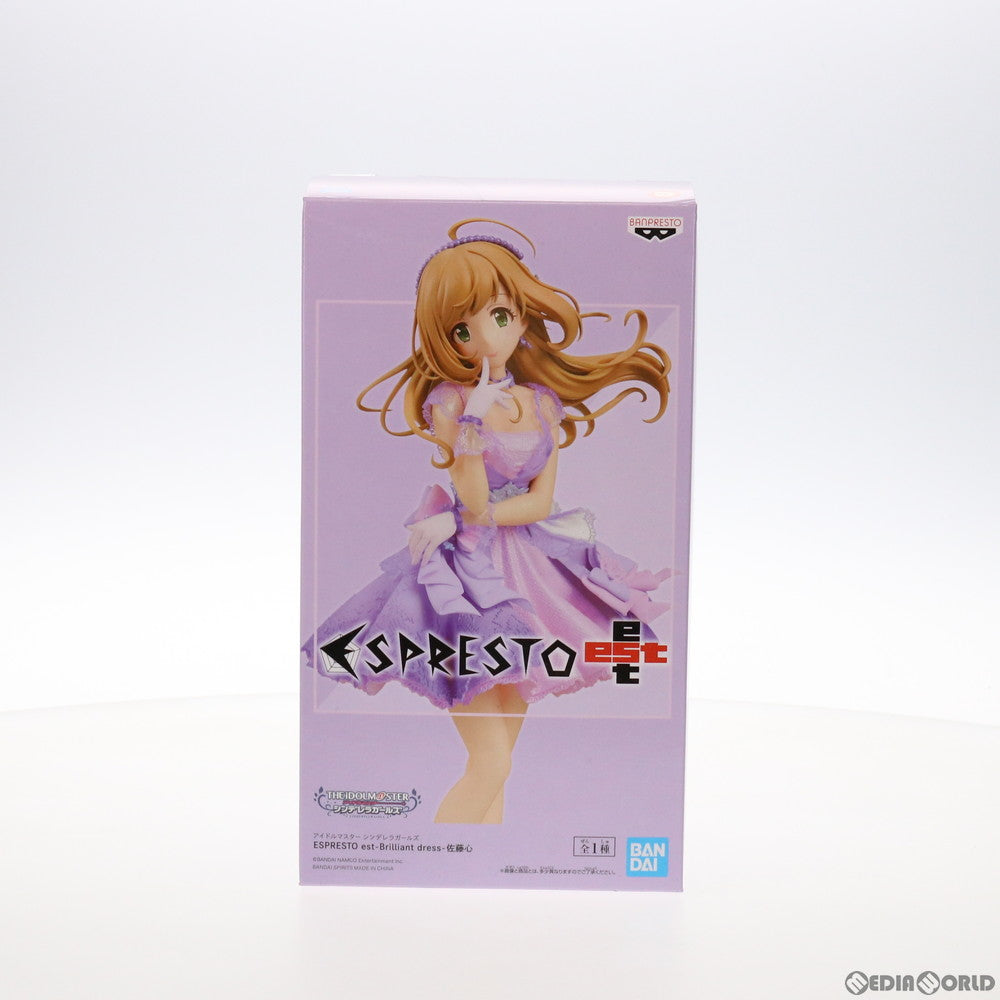 【中古即納】[FIG] 佐藤心(さとうしん) ESPRESTO est-Brilliant dress-佐藤心 アイドルマスター シンデレラガールズ フィギュア プライズ(2576911) バンプレスト(20211031)