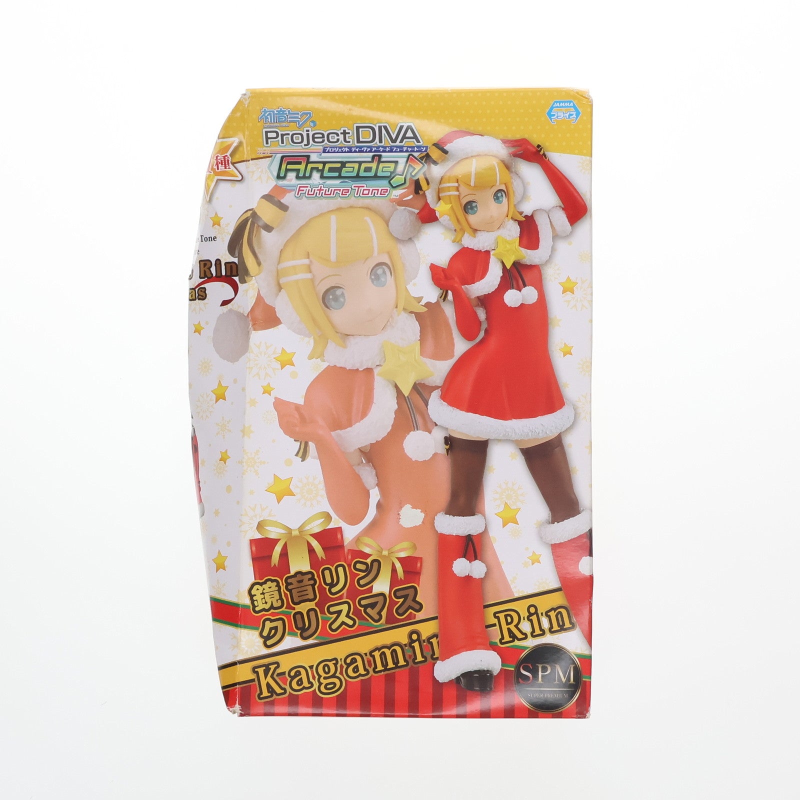 【中古即納】[FIG] 鏡音リン クリスマス 初音ミク Project DIVA Arcade Future Tone スーパープレミアムフィギュア プライズ(1016340) セガ(20161120)