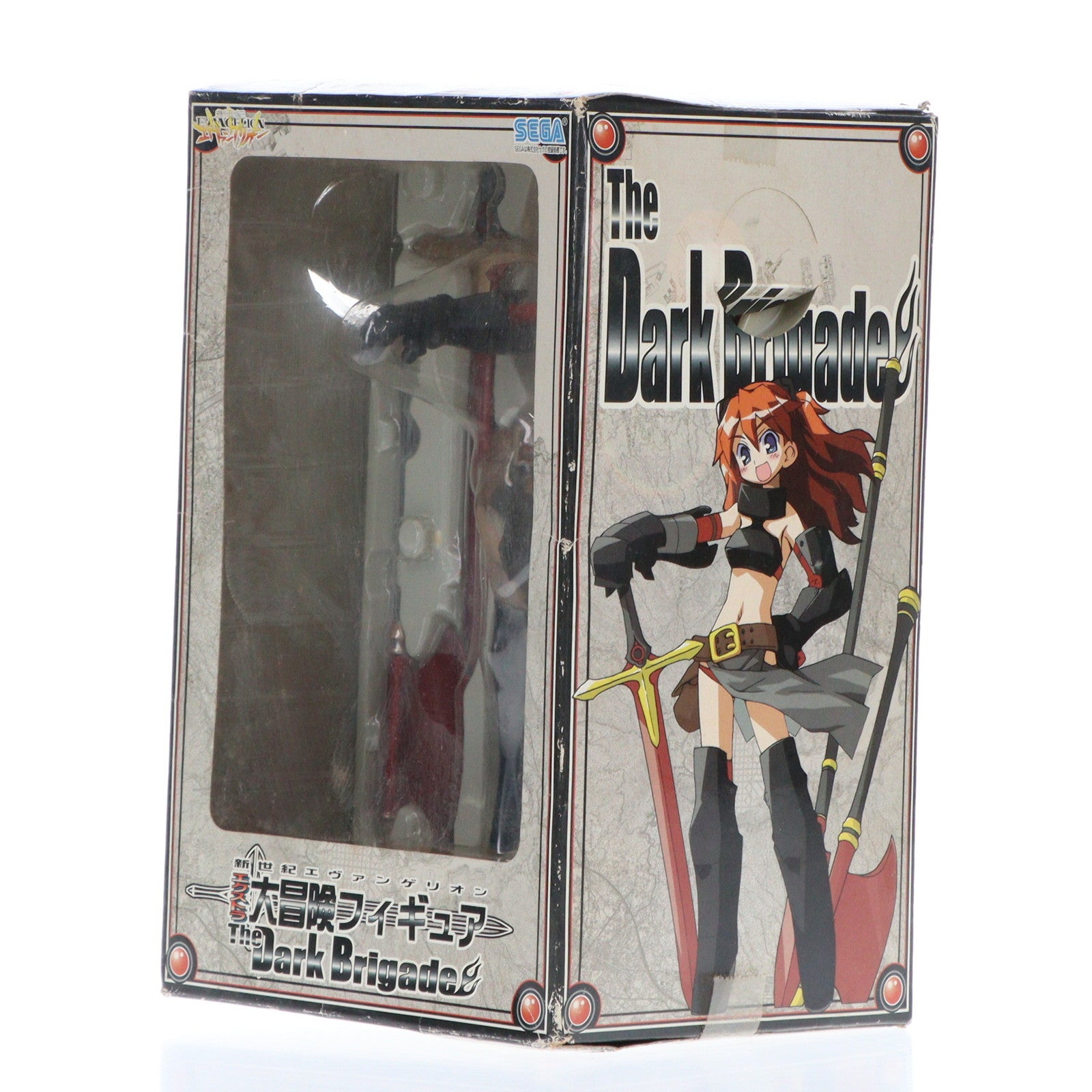 【中古即納】[FIG] 惣流・アスカ・ラングレー 勇者(黒)Ver. 新世紀エヴァンゲリオン エクストラ大冒険フィギュア The Dark Brigade プライズ(18145) セガ(20080630)
