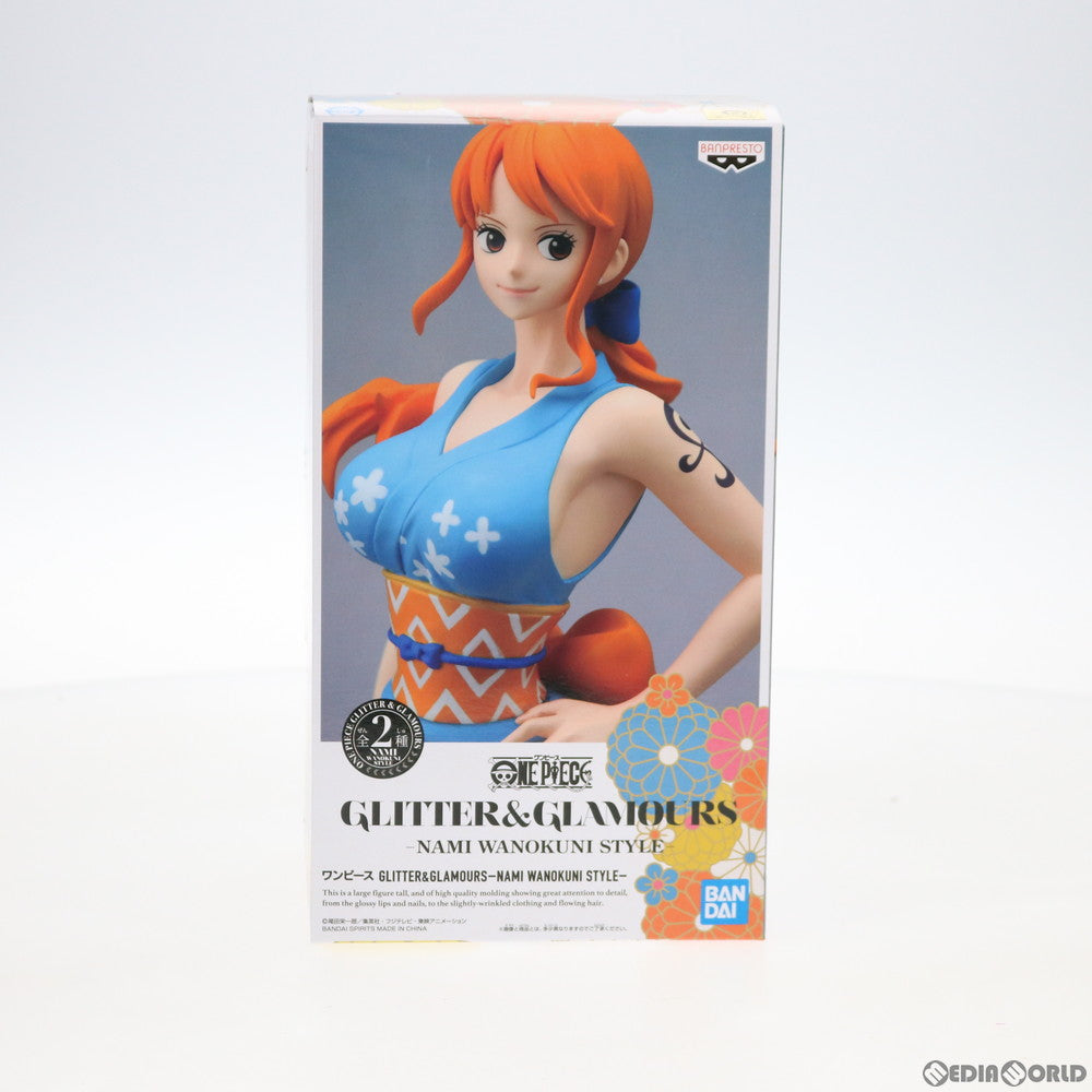 【中古即納】[FIG] ナミ(スカイブルー) ワンピース GLITTER&GLAMOURS-NAMI WANOKUNI STYLE- ONE PIECE フィギュア プライズ(81848) バンプレスト(20200229)