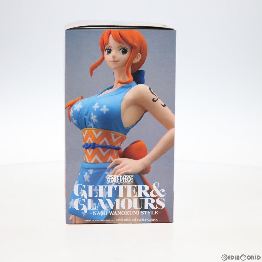 【中古即納】[FIG] ナミ(スカイブルー) ワンピース GLITTER&GLAMOURS-NAMI WANOKUNI STYLE- ONE PIECE フィギュア プライズ(81848) バンプレスト(20200229)