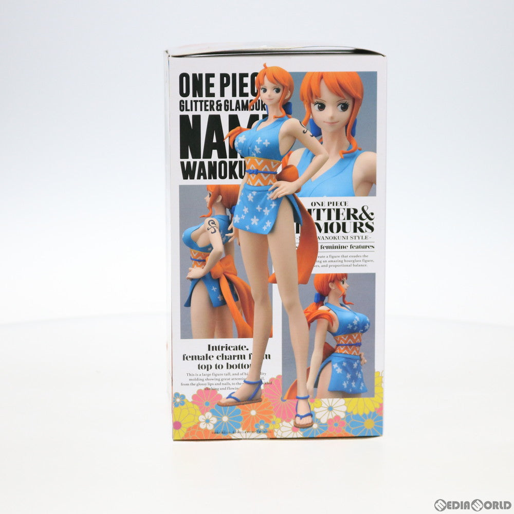 【中古即納】[FIG] ナミ(スカイブルー) ワンピース GLITTER&GLAMOURS-NAMI WANOKUNI STYLE- ONE PIECE フィギュア プライズ(81848) バンプレスト(20200229)