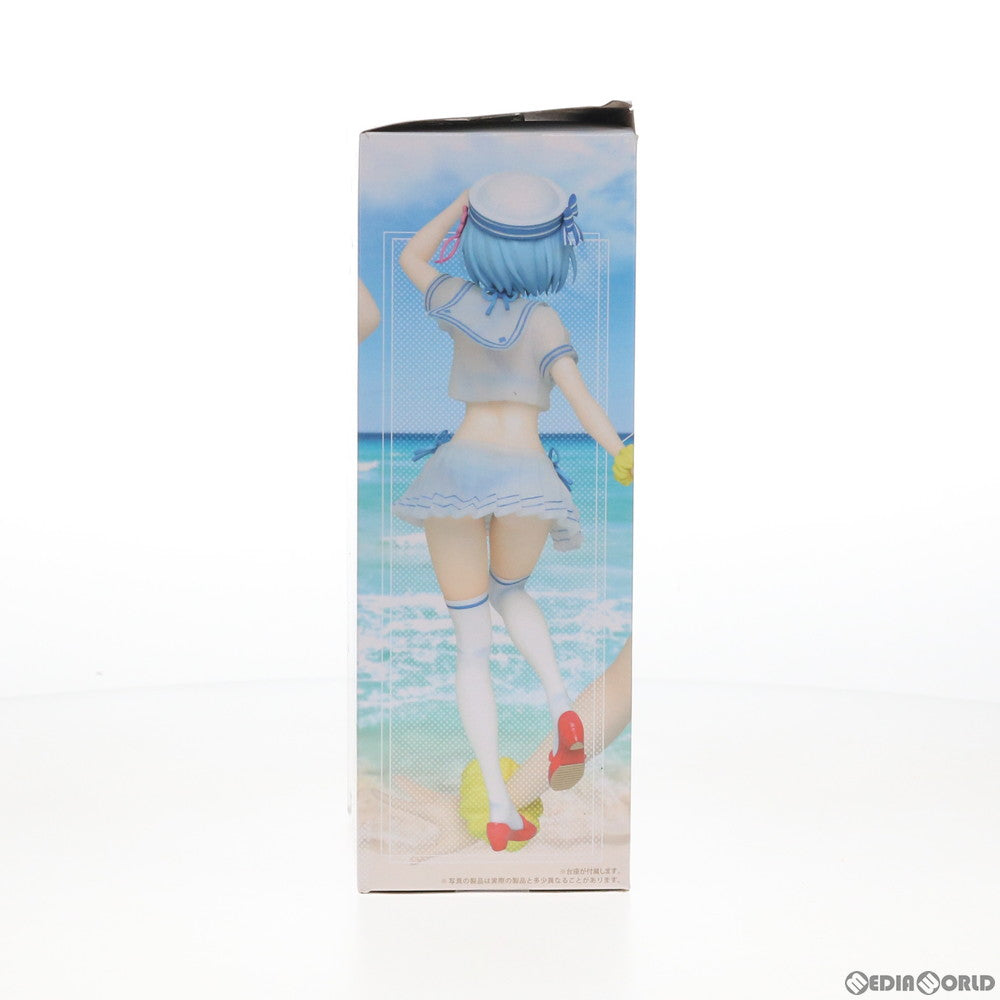 【中古即納】[FIG] レム Re:ゼロから始める異世界生活 プレシャスフィギュア ～マリンルックver.～ Re:ゼロから始まる異世界生活 プライズ(451224400) タイトー(20200630)