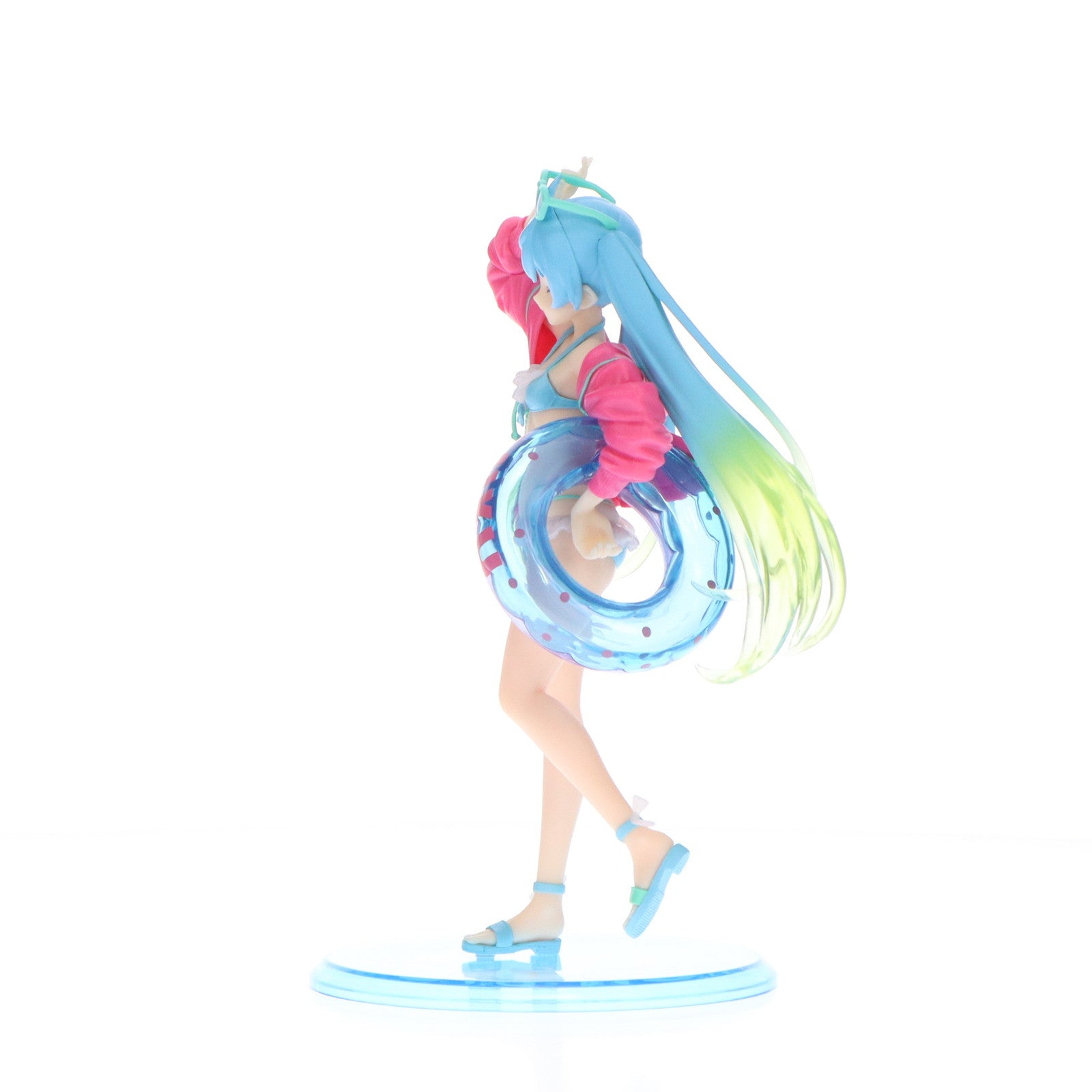 【中古即納】[FIG] 初音ミク タイクレオンライン限定カラー&ウインクVer. フィギュア 3rd season summer ver. キャラクター・ボーカル・シリーズ01 初音ミク プライズ タイトー(20200731)