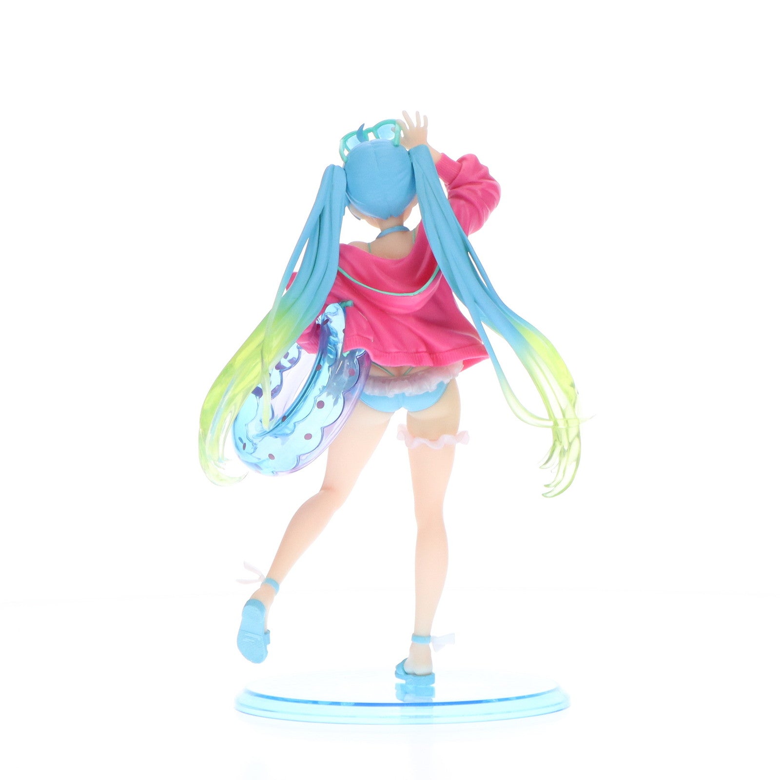 【中古即納】[FIG] 初音ミク タイクレオンライン限定カラー&ウインクVer. フィギュア 3rd season summer ver. キャラクター・ボーカル・シリーズ01 初音ミク プライズ タイトー(20200731)