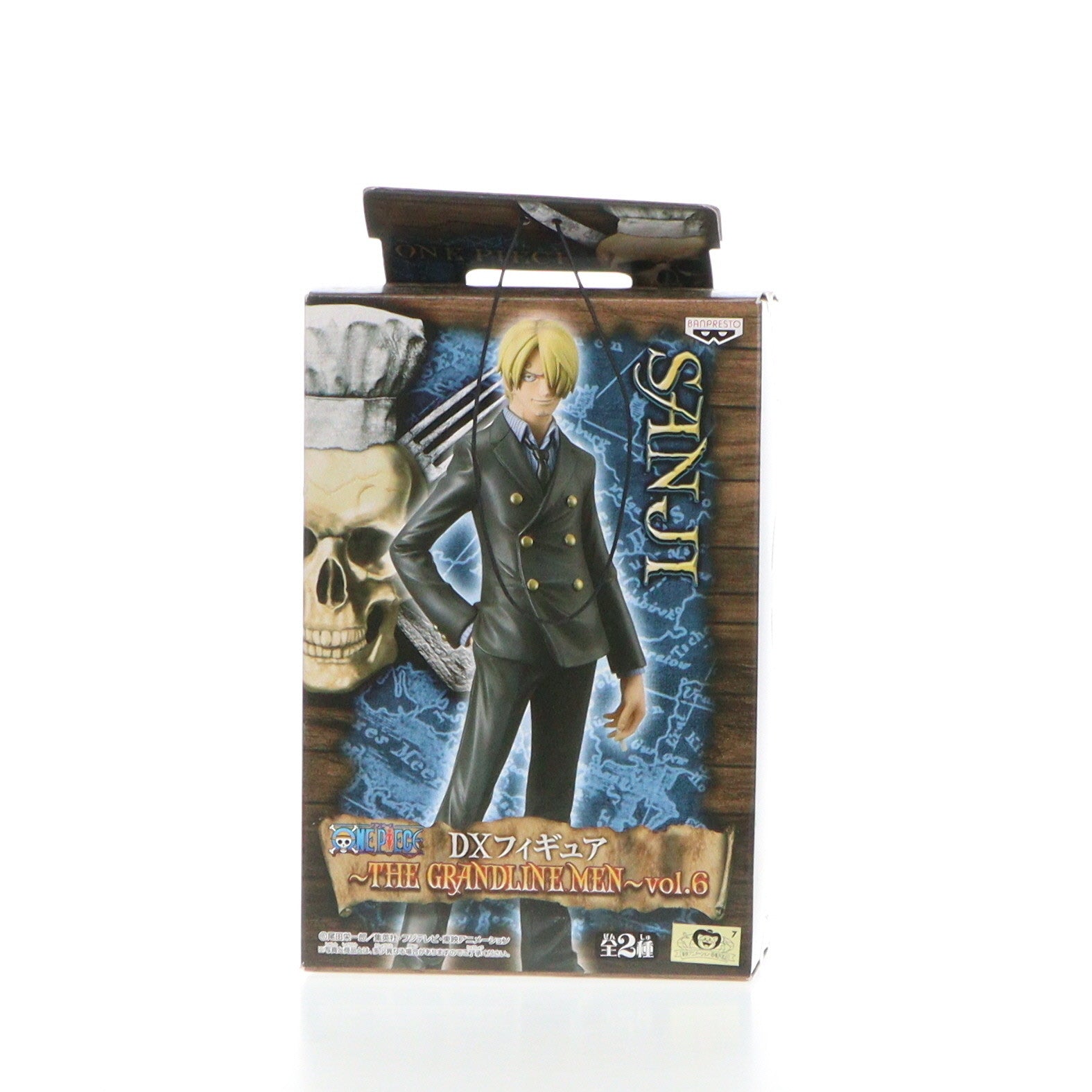 【中古即納】[FIG] サンジ ワンピース DXフィギュア～THE GRANDLINE MEN～vol.6 ONE PIECE プライズ(47071) バンプレスト(20101231)