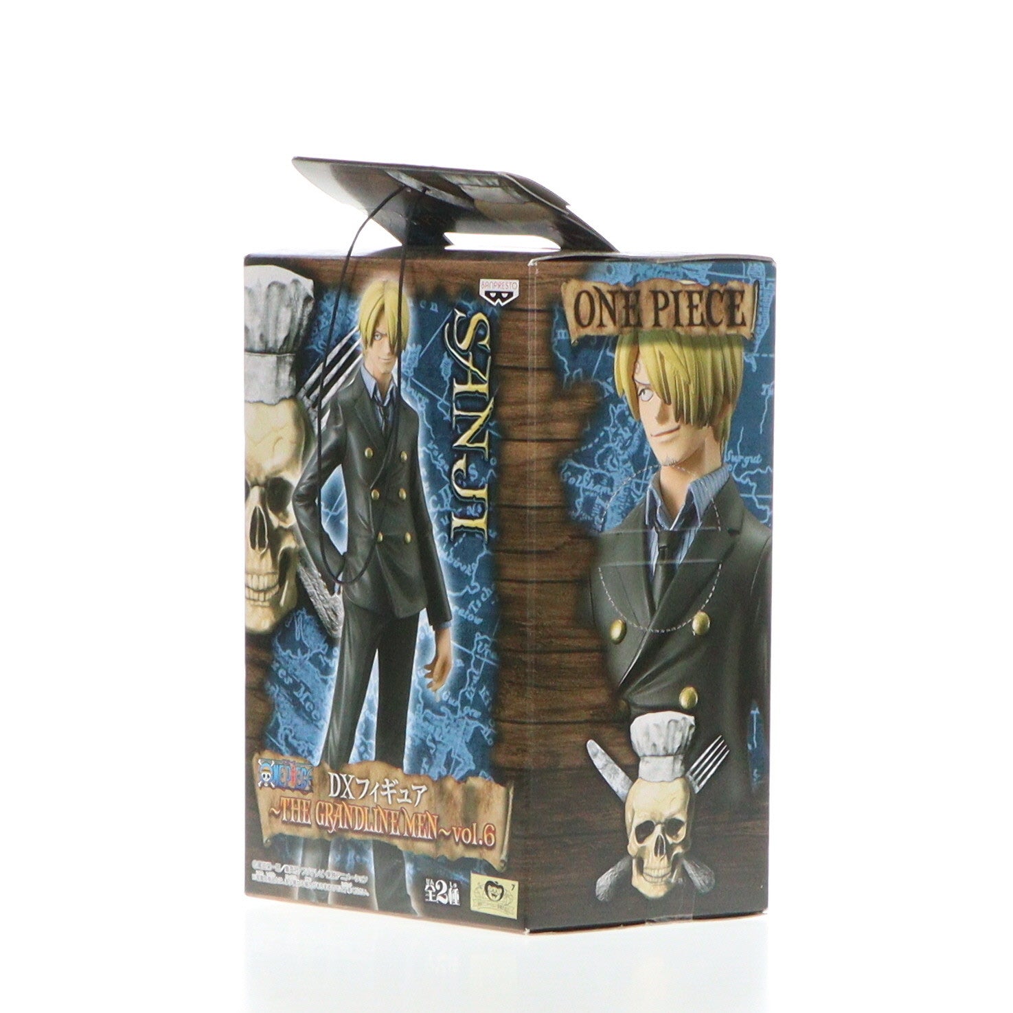 【中古即納】[FIG] サンジ ワンピース DXフィギュア～THE GRANDLINE MEN～vol.6 ONE PIECE プライズ(47071) バンプレスト(20101231)