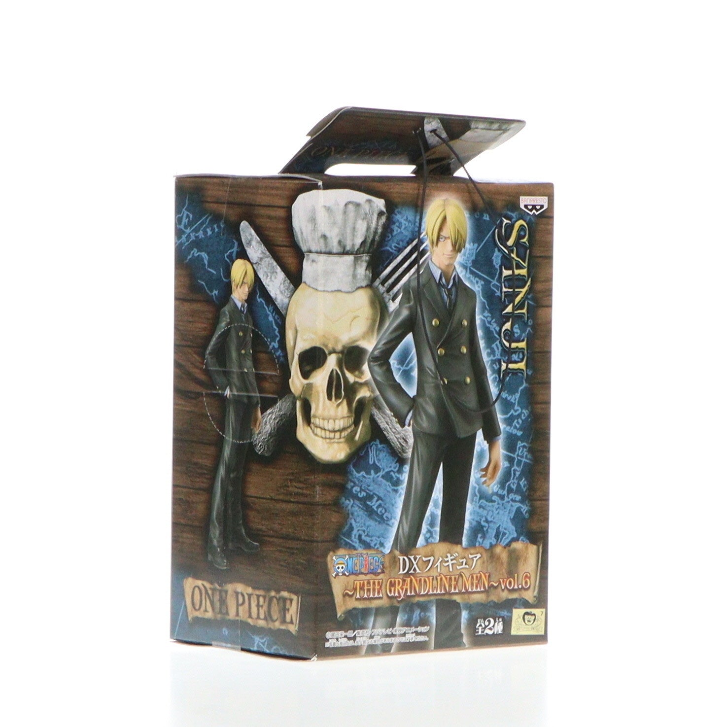 【中古即納】[FIG] サンジ ワンピース DXフィギュア～THE GRANDLINE MEN～vol.6 ONE PIECE プライズ(47071) バンプレスト(20101231)