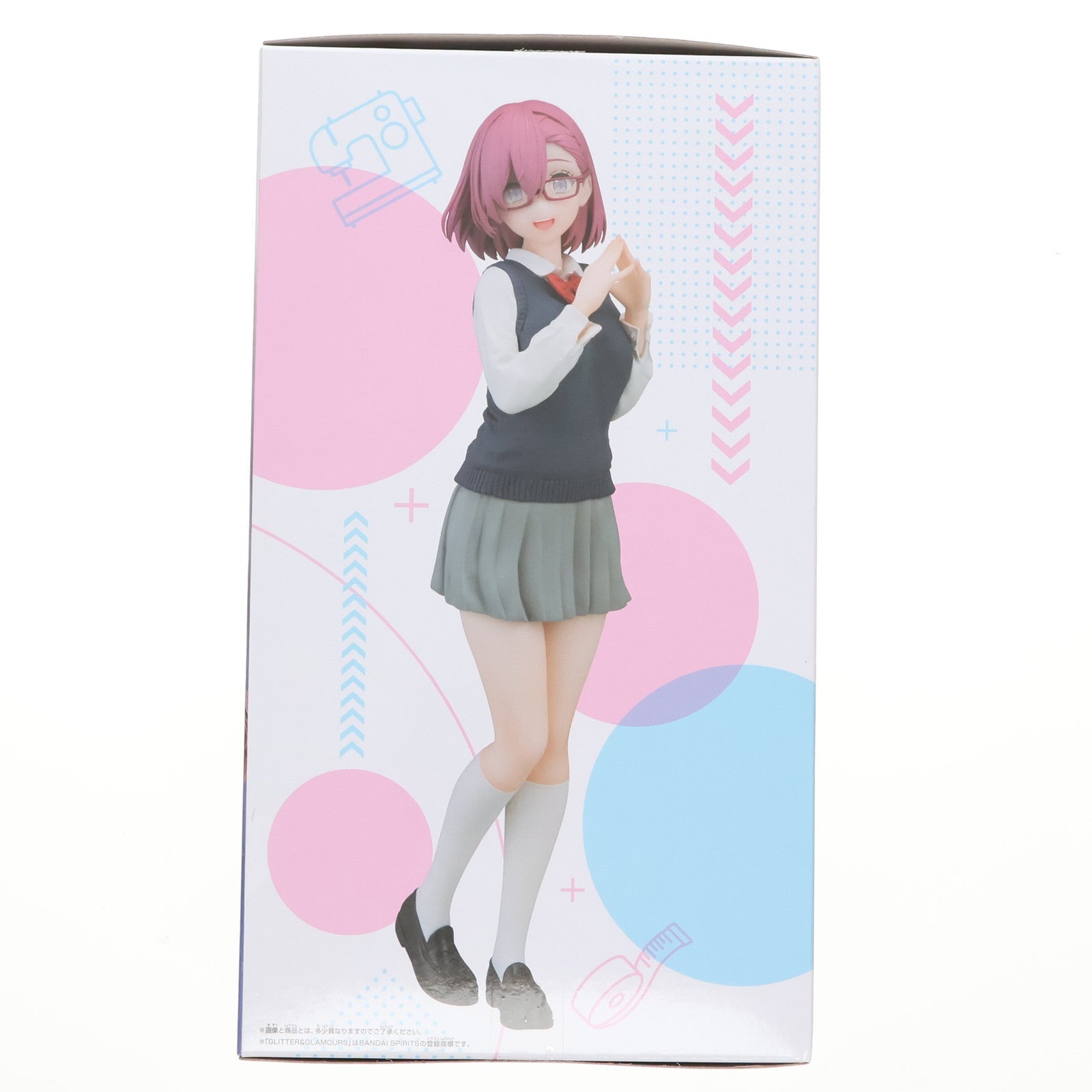 【中古即納】[FIG] 天乃リリサ(あまのりりさ) 2.5次元の誘惑 GLITTER&GLAMOURS 天乃リリサ 制服ver. フィギュア プライズ(2702252) バンプレスト(20240731)