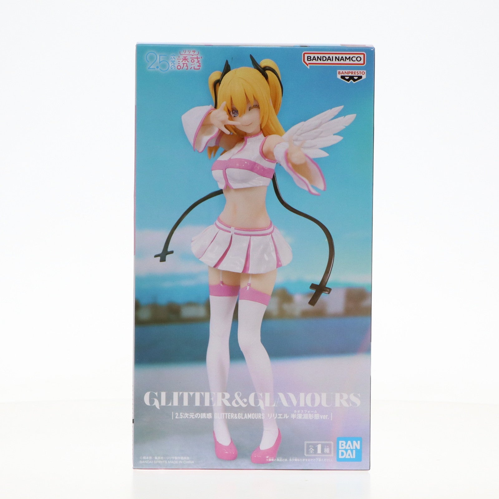 【中古即納】[FIG] 天乃リリサ(リリエル) 2.5次元の誘惑 GLITTER&GLAMOURS リリエル 半深淵形態ver. フィギュア プライズ(2709521) バンプレスト(20241031)