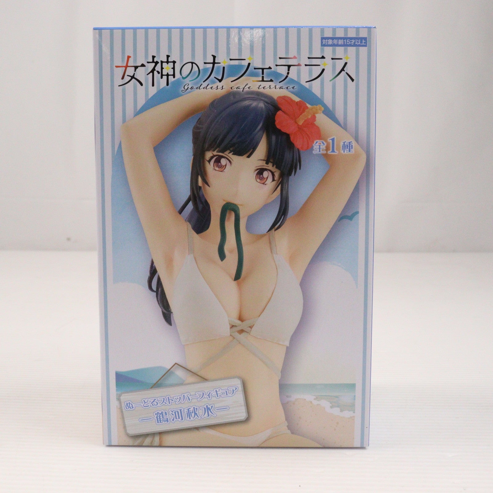 【中古即納】[FIG] 鶴河秋水(つるがあみ) 女神のカフェテラス ぬーどるストッパーフィギュア プライズ(AMU-PRZ17348) フリュー(20240810)