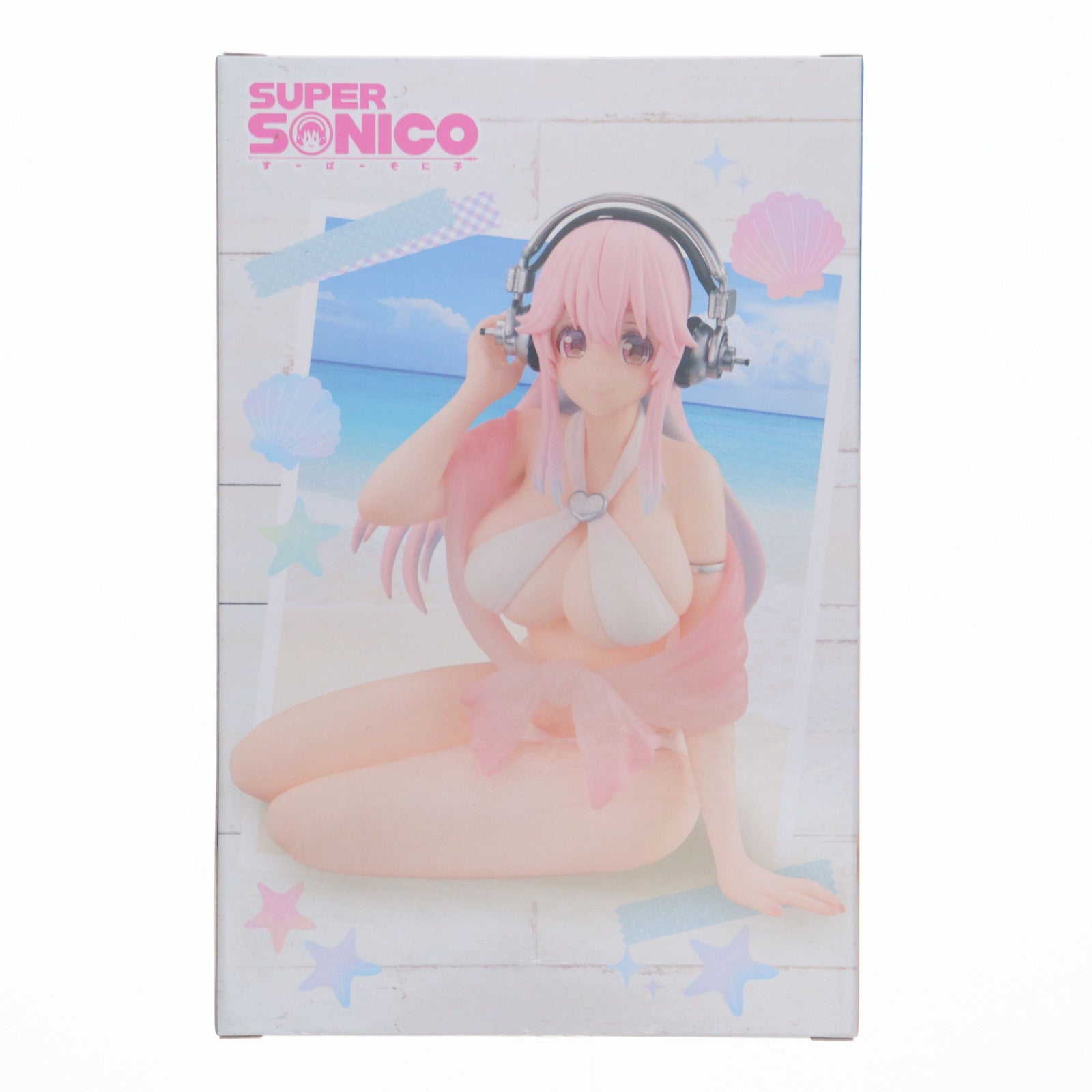 【中古即納】[FIG] すーぱーそに子 ぬーどるストッパーフィギュア-ホワイトビキニver.- プライズ(AMU-PRZ18287) フリュー(20250110)