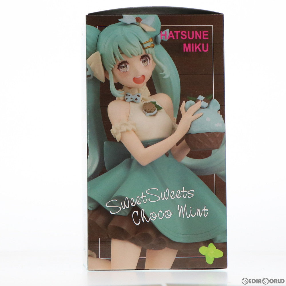 【中古即納】[FIG] 初音ミク Sweet Sweets フィギュア-チョコミント- キャラクター・ボーカル・シリーズ01 初音ミク プライズ(AMU-PRZ12582) フリュー(20211130)