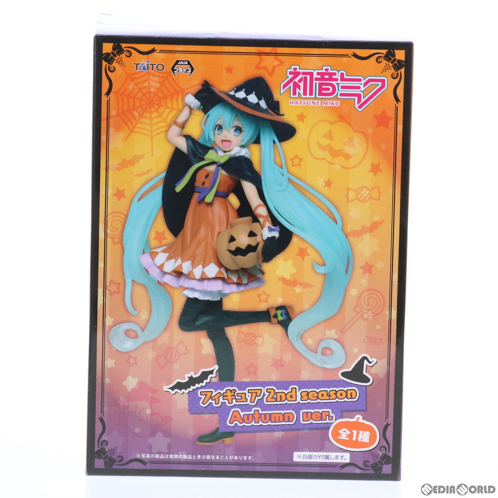 【中古即納】[FIG] 初音ミク(2nd season Autumn ver.) キャラクター・ボーカル・シリーズ01 初音ミク フィギュア プライズ(451071400) タイトー(20180910)