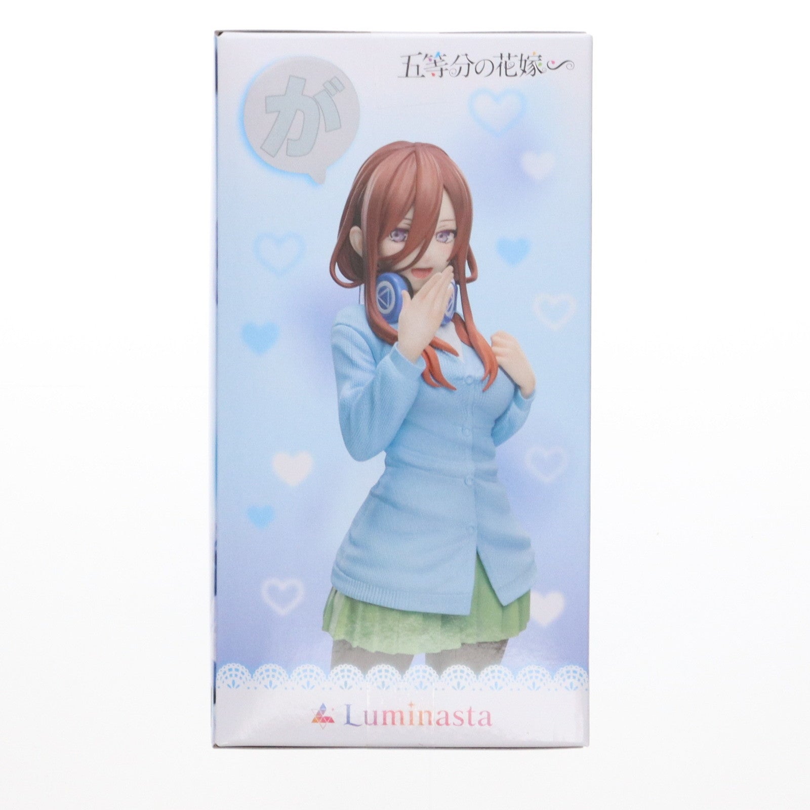 【中古即納】[FIG] 中野三玖(なかのみく) 五等分の花嫁∽ Luminasta『中野三玖』 フィギュア プライズ(1116163) セガ(20250214)