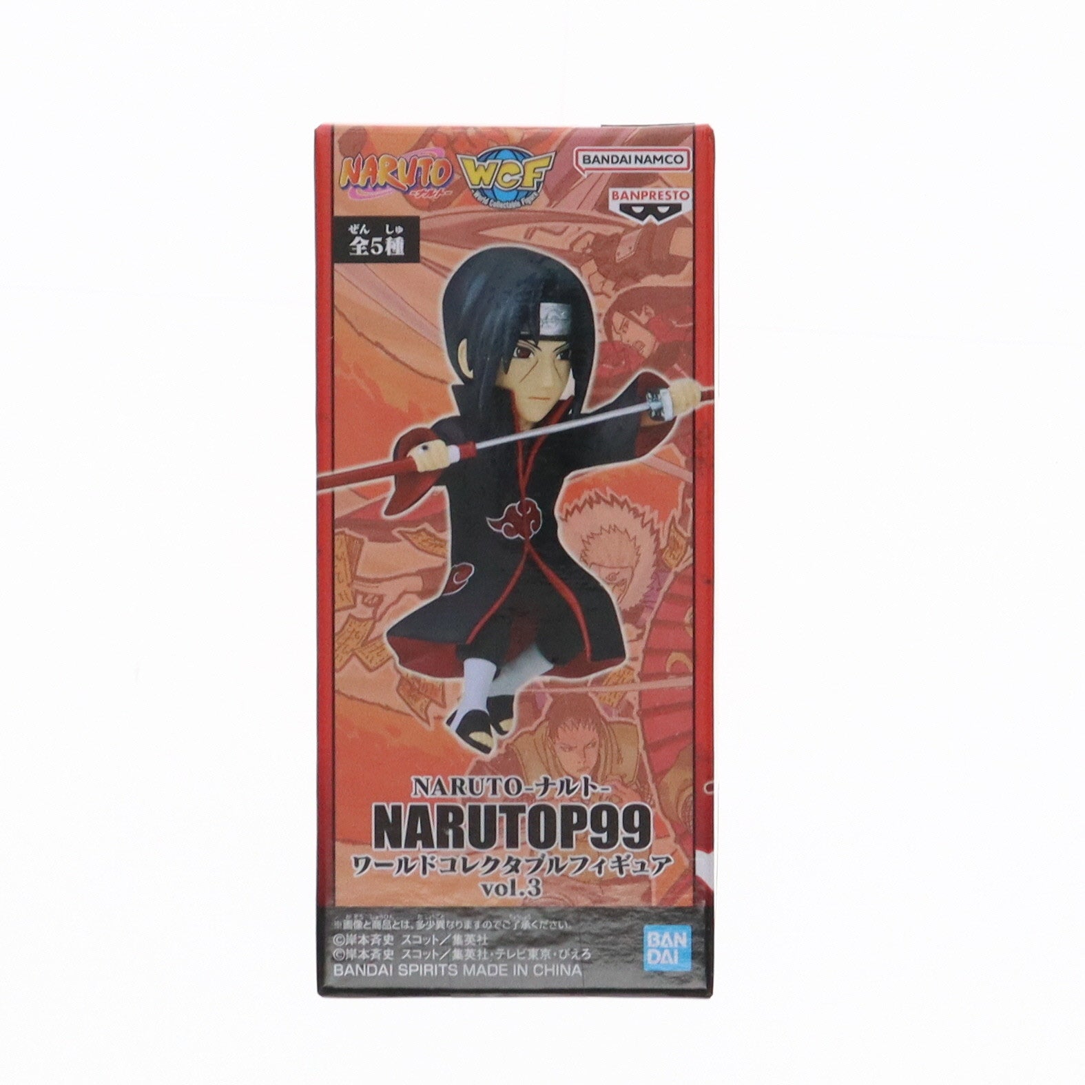 【中古即納】[FIG] うちはイタチ NARUTO-ナルト- NARUTOP99 ワールドコレクタブルフィギュアvol.3 プライズ(2690112) バンプレスト(20240131)