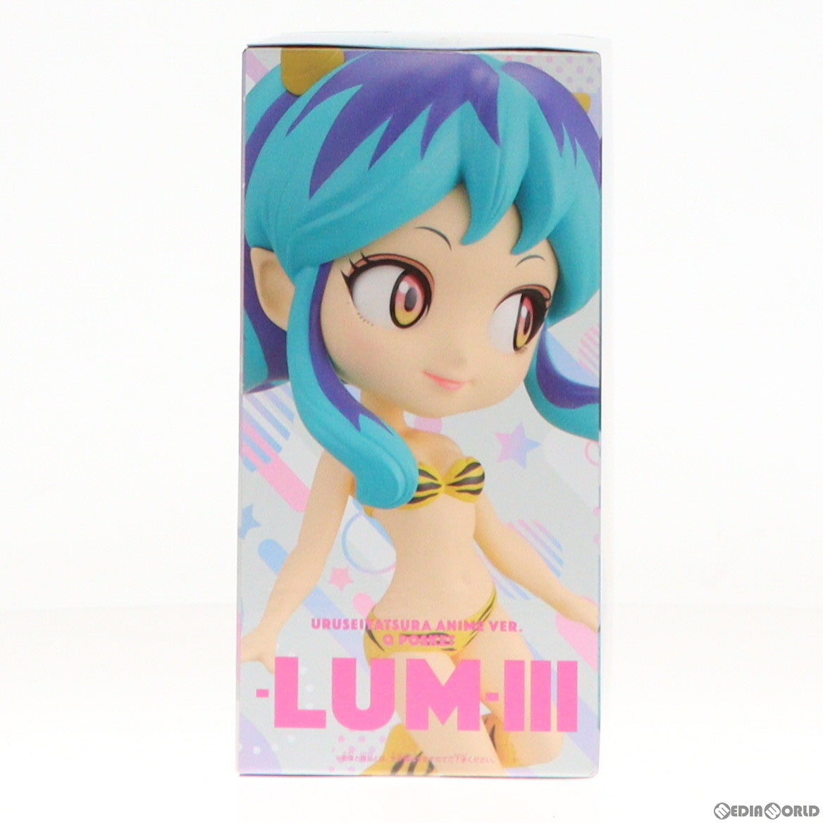 【中古即納】[FIG] ラム A(髪ブルー) うる星やつら アニメver. Q posket-LUM-III フィギュア プライズ(2693258) バンプレスト(20240410)