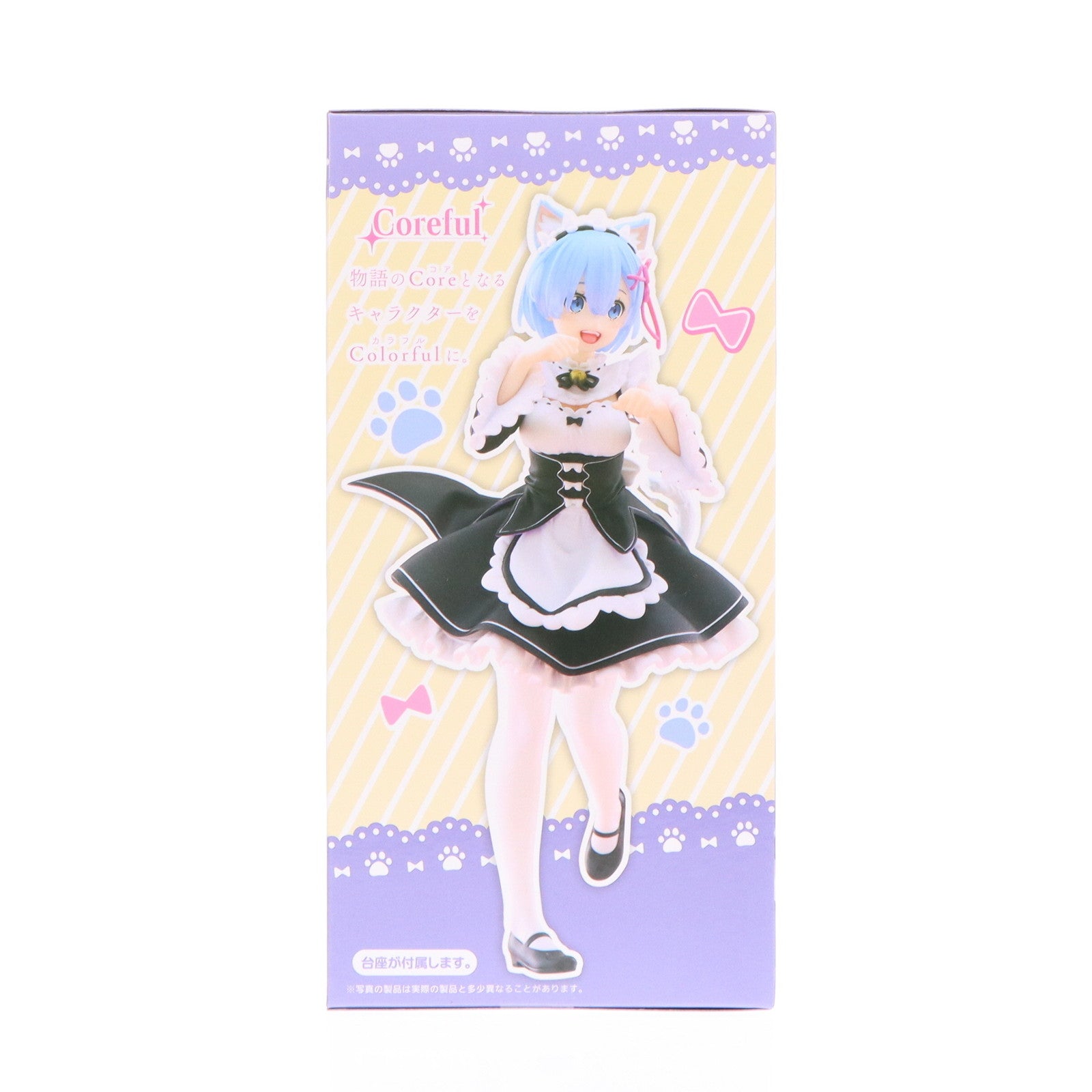 【中古即納】[FIG] レム Re:ゼロから始める異世界生活 Coreful フィギュア レム～猫耳メイドver.～ フィギュア プライズ(451791700) タイトー(20240930)