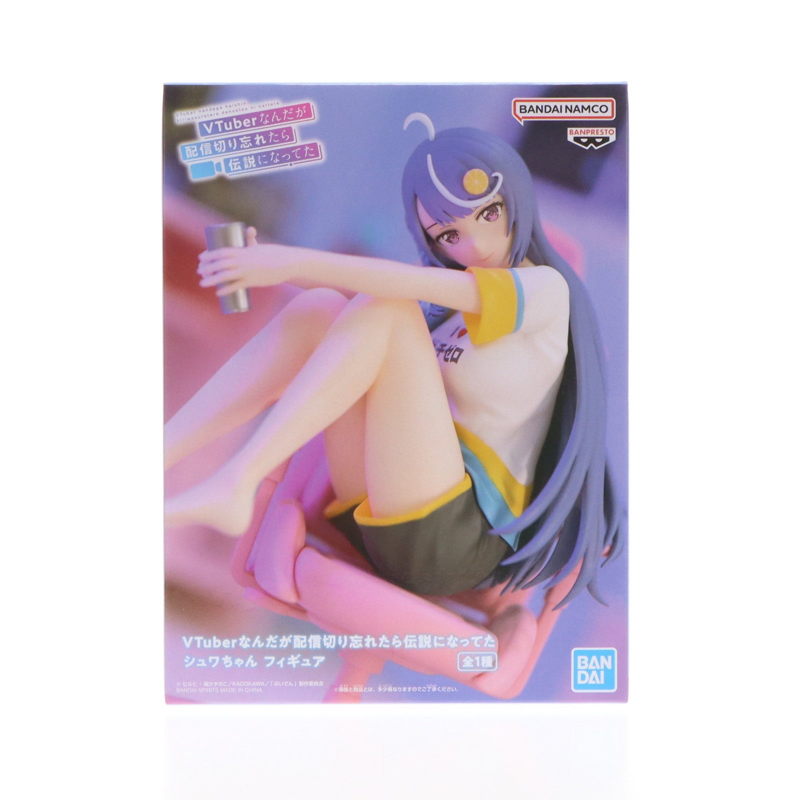 【中古即納】[FIG] シュワちゃん Vtuberなんだが配信切り忘れたら伝説になってた フィギュア プライズ(2718450) バンプレスト(20240930)