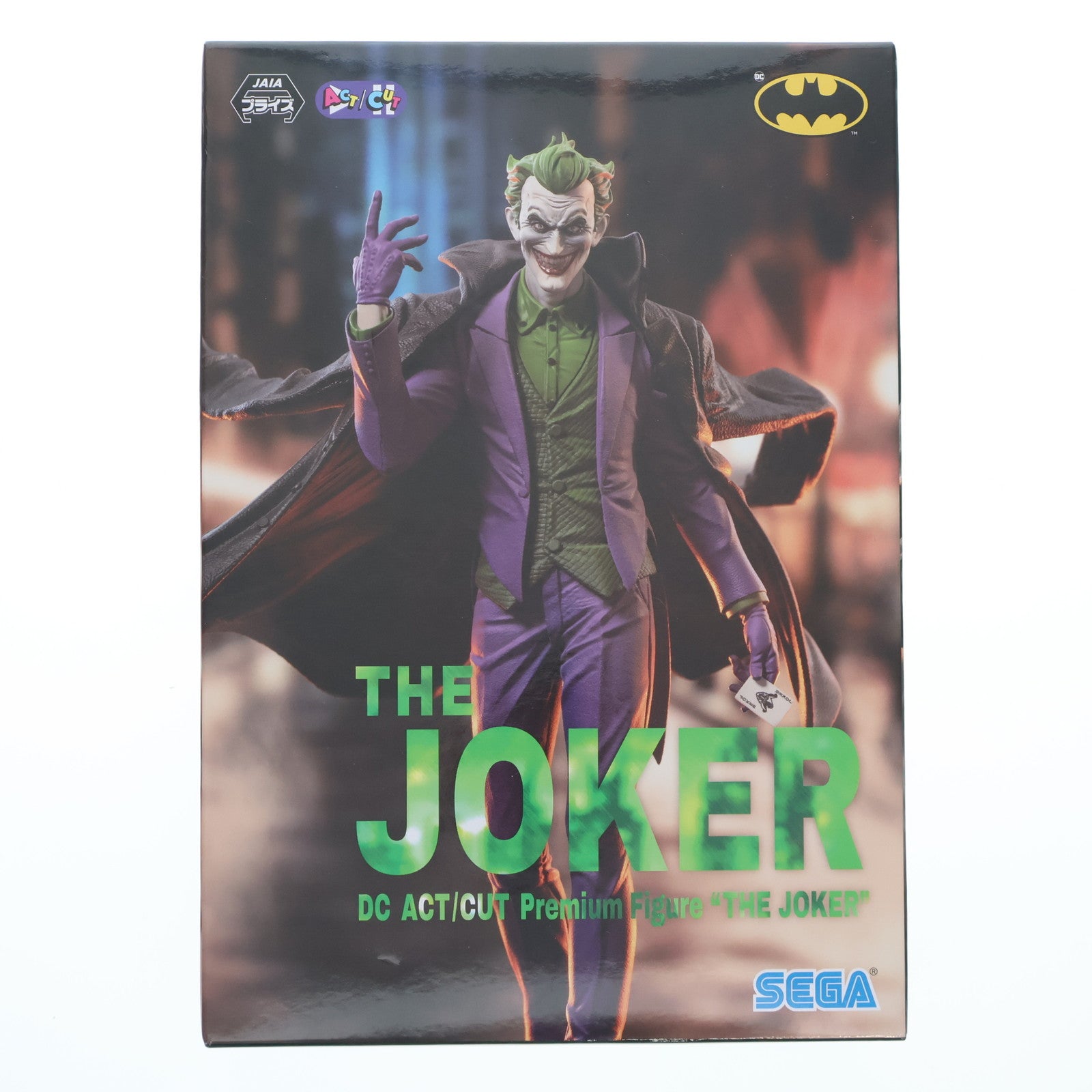 【中古即納】[FIG] ジョーカー DCコミックス ACT/CUT プレミアムフィギュア『ジョーカー』 プライズ(1113568) セガ(20241031)