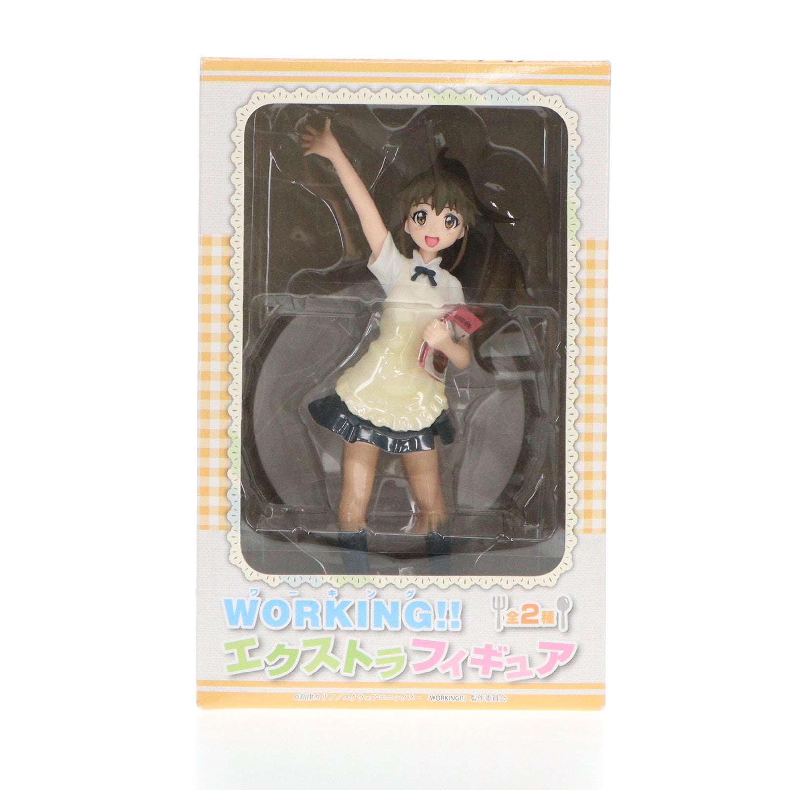 【中古即納】[FIG] 種島ぽぷら(たねしまぽぷら) WORKING!!(ワーキング!!) エクストラフィギュア プライズ セガ(20101231)