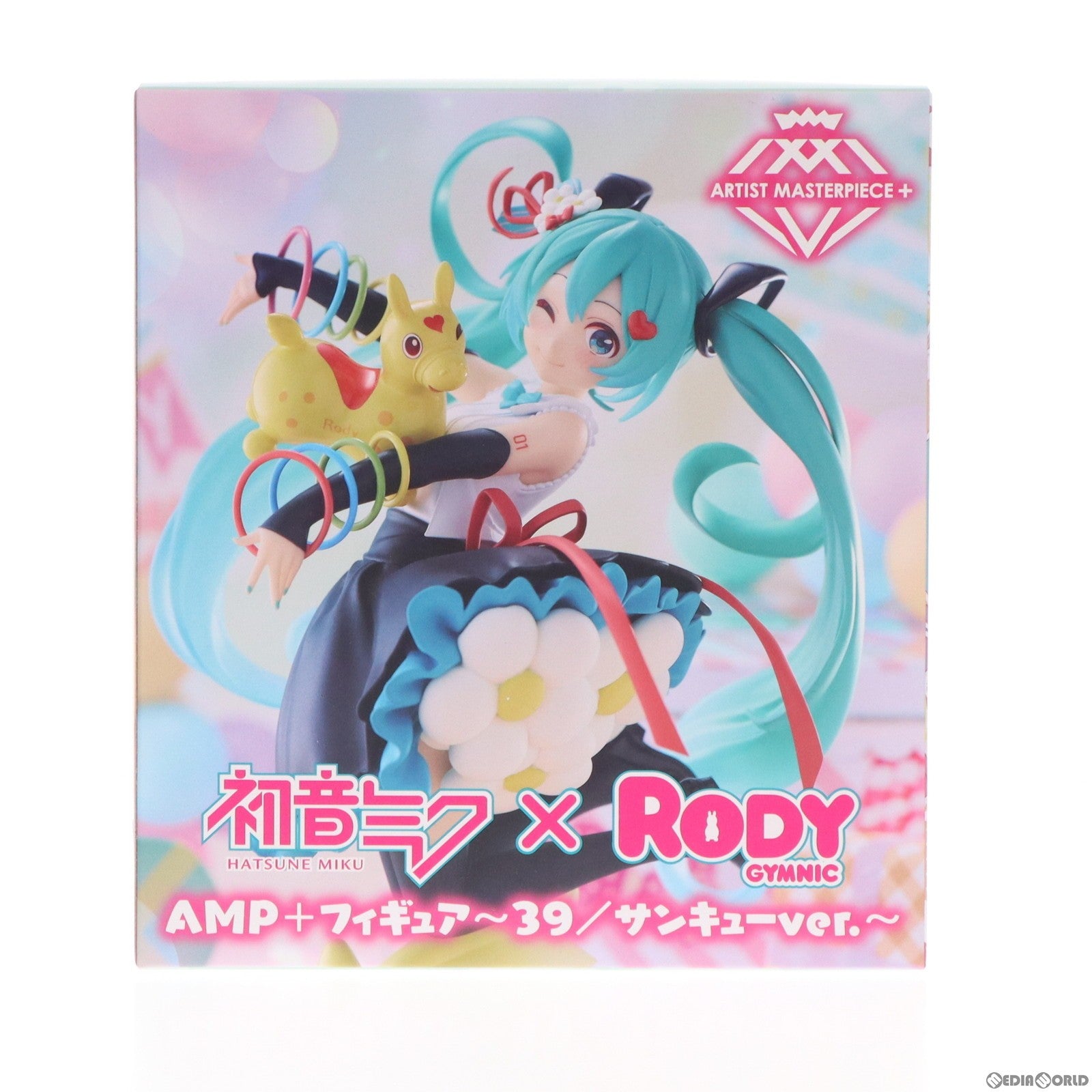 【中古即納】[FIG] 初音ミク×Rody(ロディ) AMP+ フィギュア～39/サンキューver.～ プライズ(451696700) タイトー(20240229)