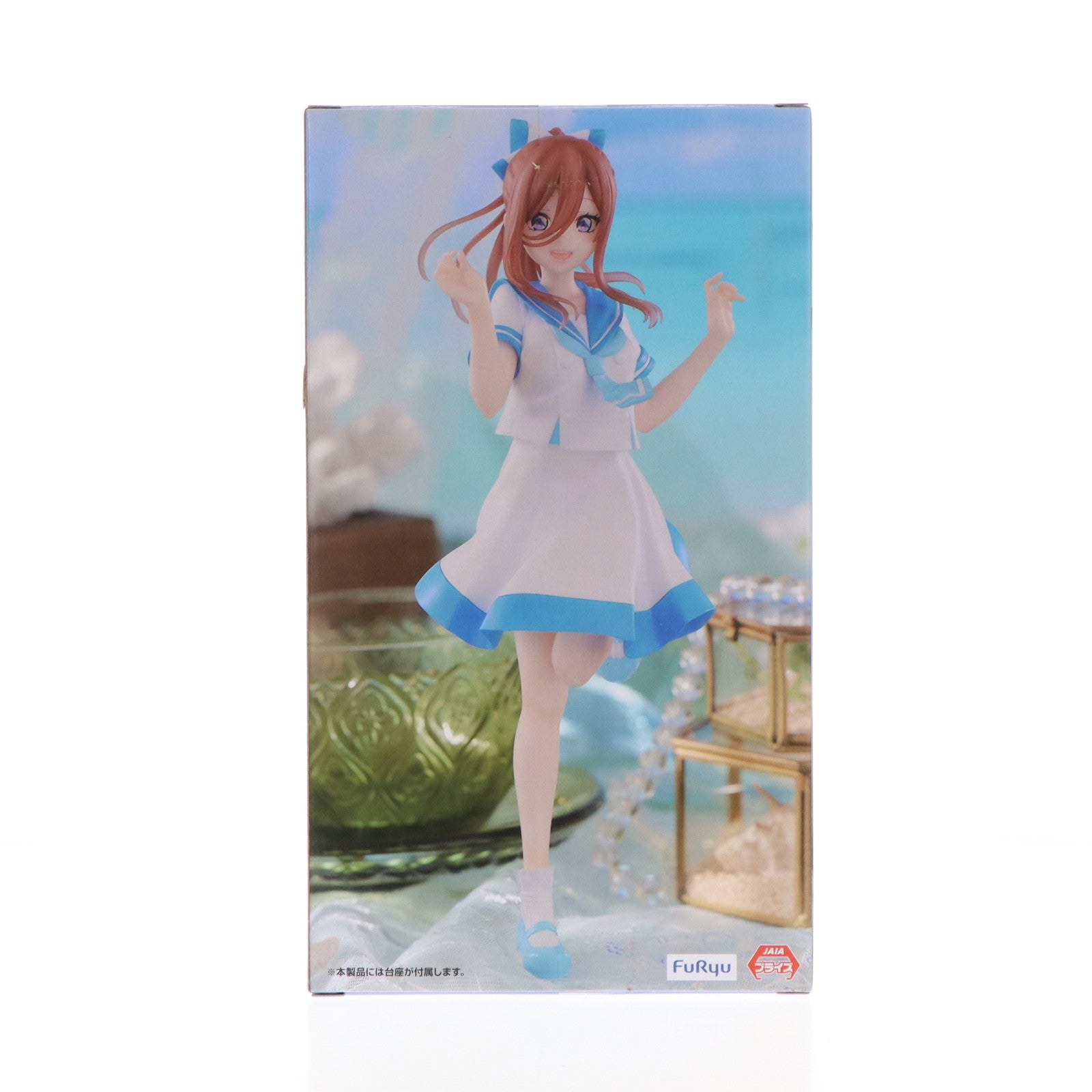 【中古即納】[FIG] 中野三玖(なかのみく) 五等分の花嫁∽ Trio-Try-iT Figure-中野三玖・マリンルック- フィギュア プライズ(AMU-PRZ17450) フリュー(20241020)