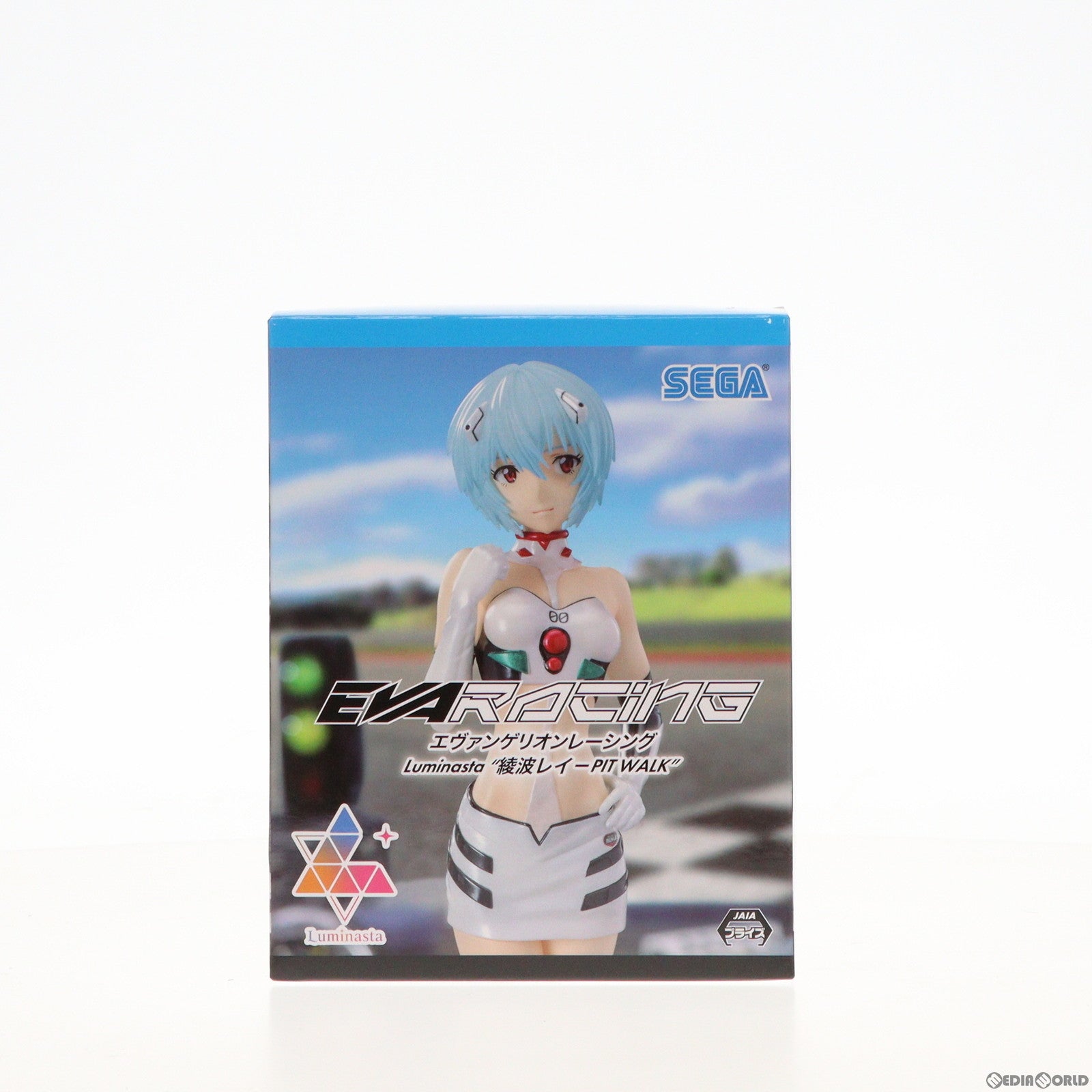 【中古即納】[FIG] 綾波レイ エヴァンゲリオンレーシング Luminasta『綾波レイ-PIT WALK』 フィギュア プライズ(1104405) セガ(20240120)