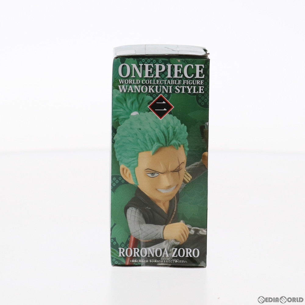 【中古即納】[FIG] ロロノア・ゾロ ワンピース ワールドコレクタブルフィギュア-WANOKUNI STYLE1- ONE PIECE プライズ(82408) バンプレスト(20200831)