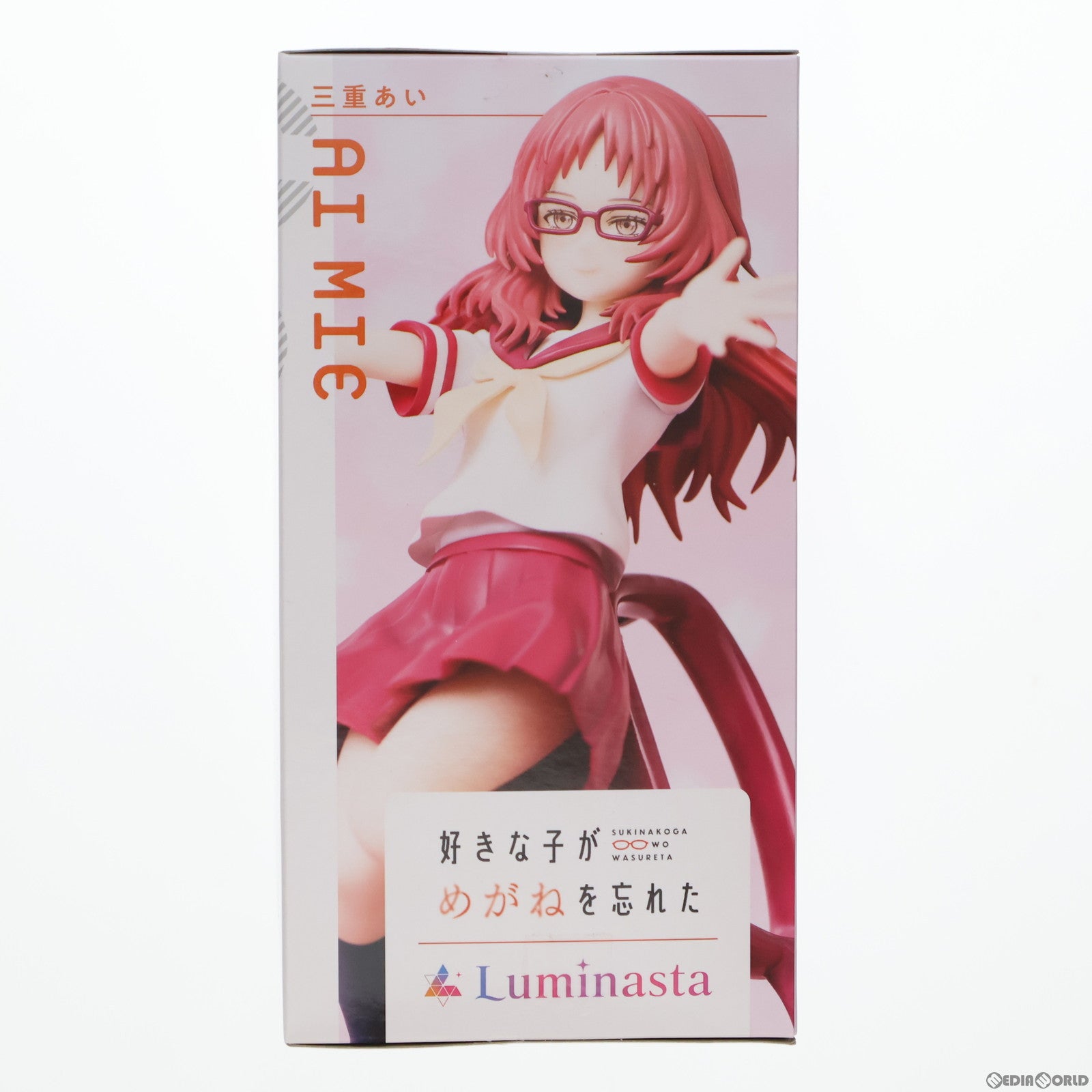 【中古即納】[FIG] 三重あい(みえあい) 好きな子がめがねを忘れた Luminasta『三重あい』 フィギュア プライズ(1109111) セガ(20240430)